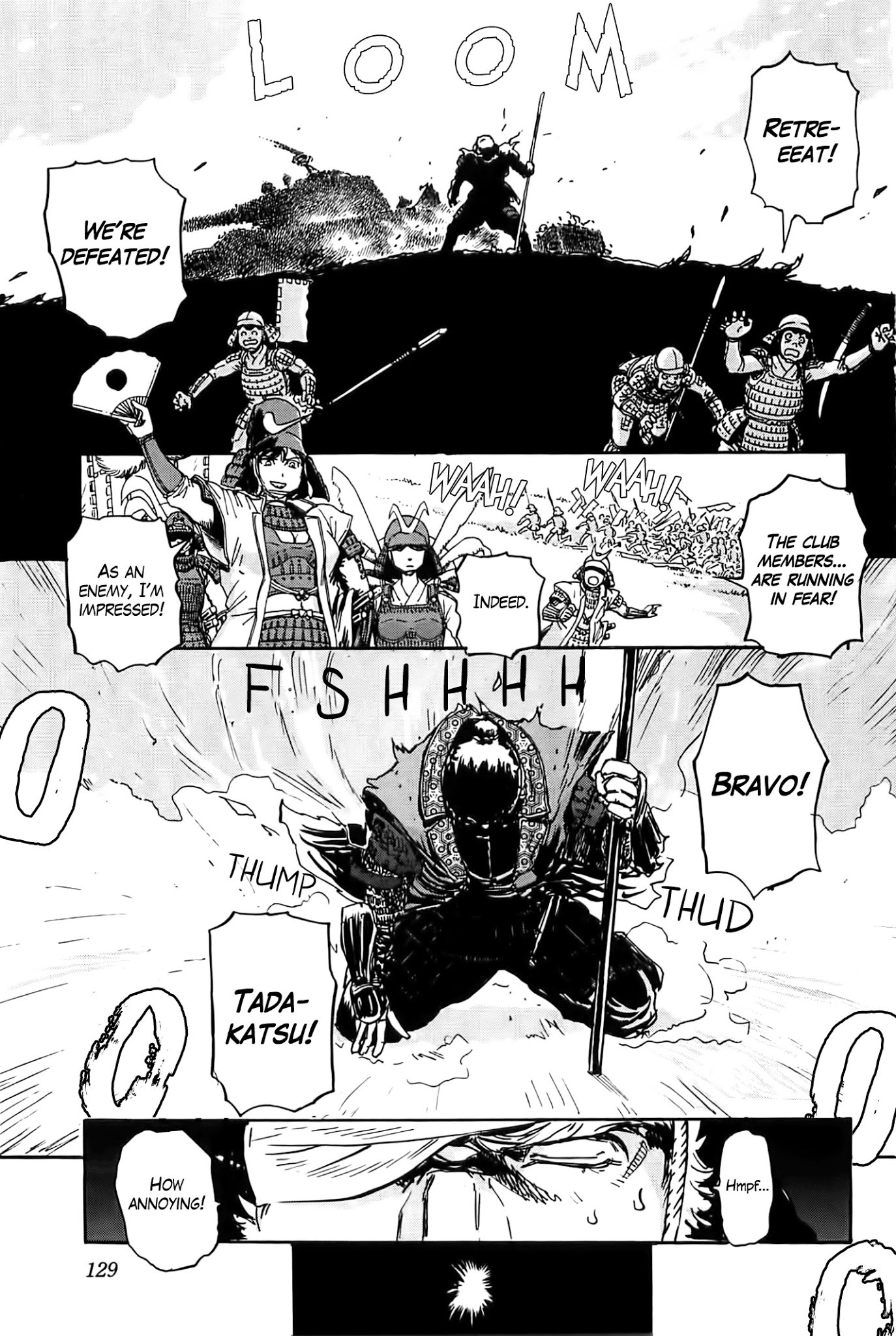 Sailor Fuku to Juusensha Chapter 19 page 33 - Chapter 19: Revolt! Sengoku Institute and the Battlefield Princess