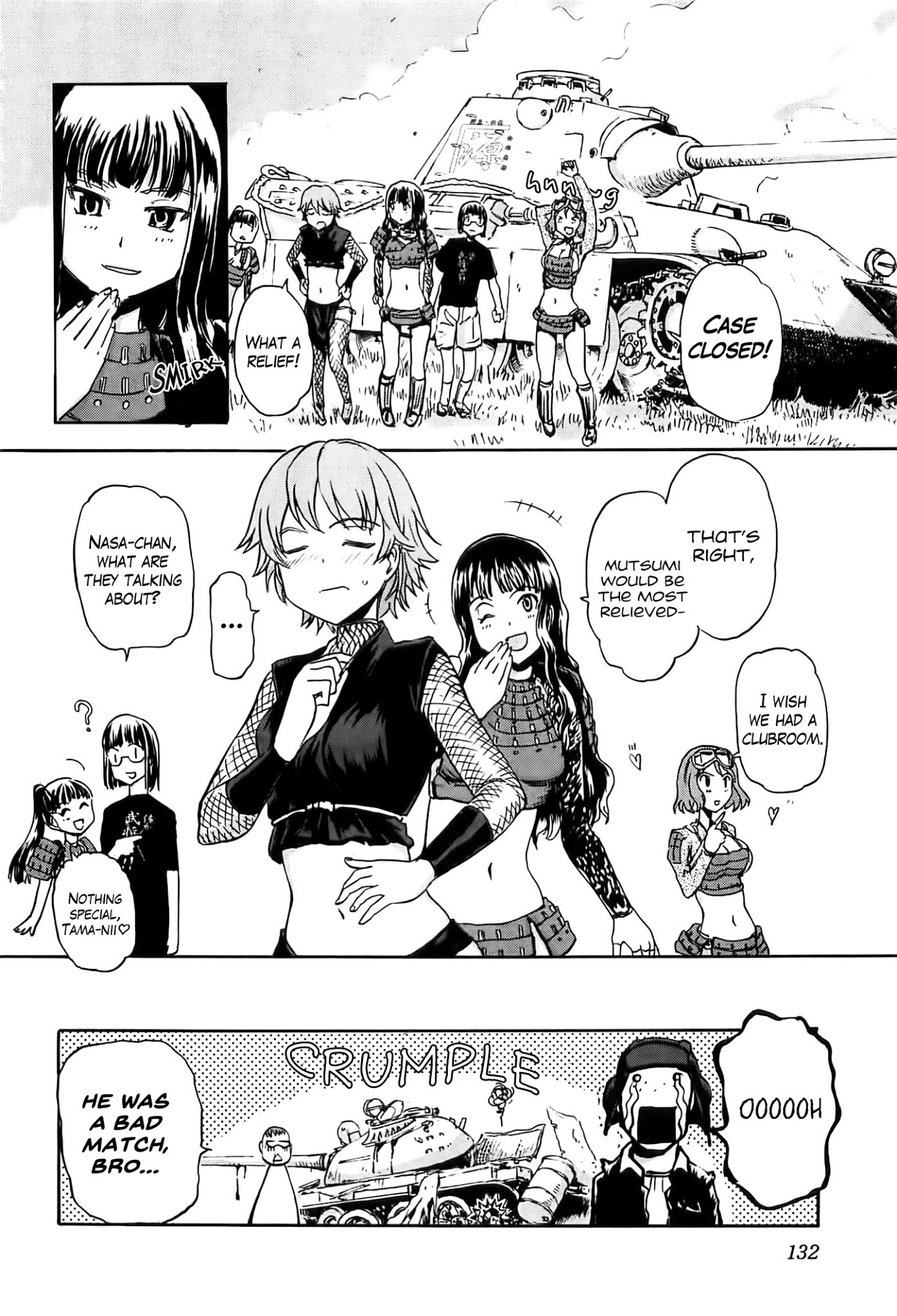 Sailor Fuku to Juusensha Chapter 19 page 36 - Chapter 19: Revolt! Sengoku Institute and the Battlefield Princess