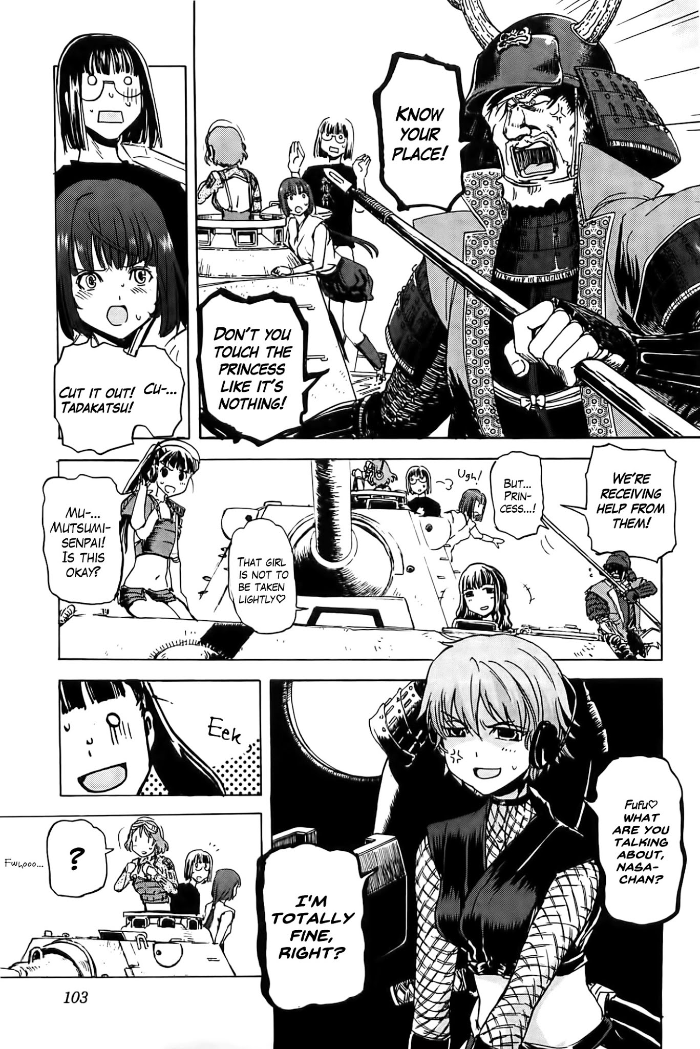 Sailor Fuku to Juusensha Chapter 19 page 8 - Chapter 19: Revolt! Sengoku Institute and the Battlefield Princess