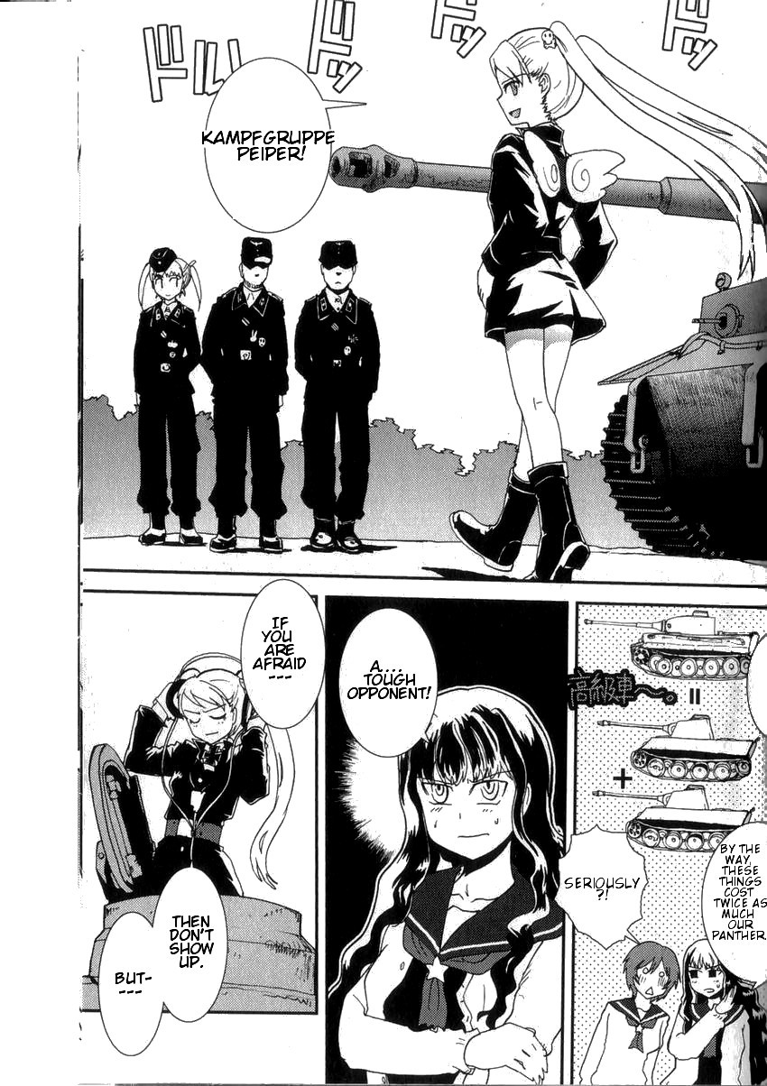 Sailor Fuku to Juusensha Chapter 2 page 13 - Chapter 2: Play the Game! Peiper-chan and Heavy Tank!