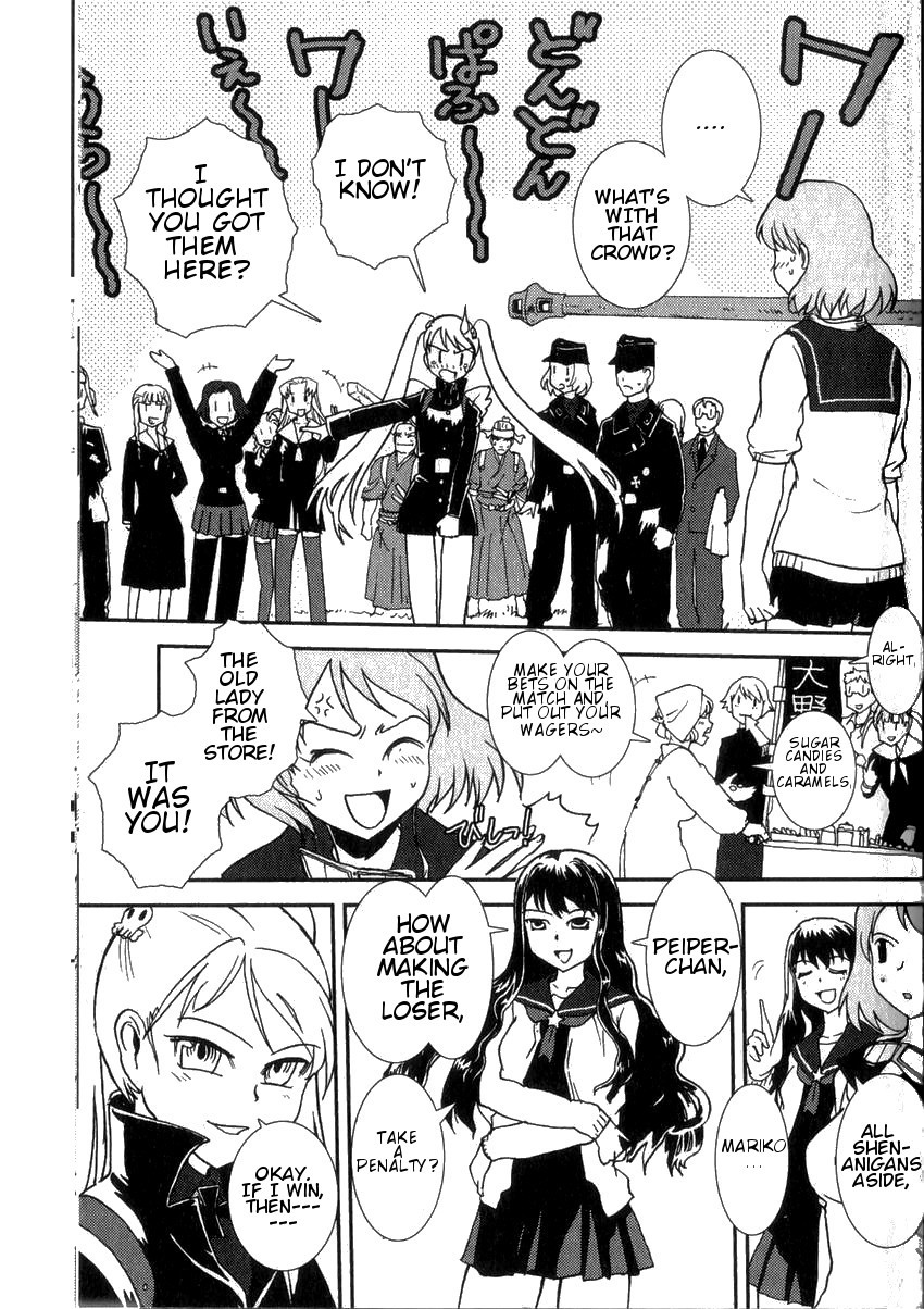 Sailor Fuku to Juusensha Chapter 2 page 19 - Chapter 2: Play the Game! Peiper-chan and Heavy Tank!