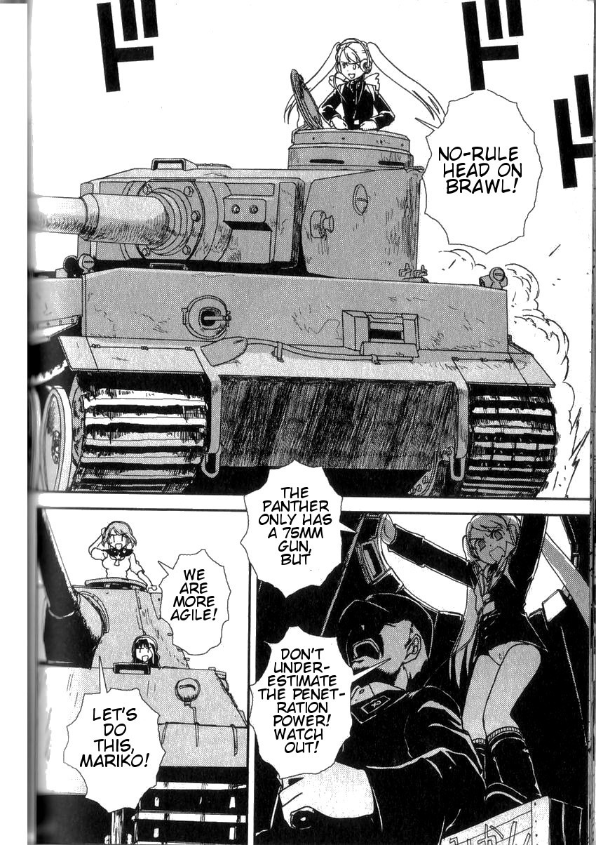 Sailor Fuku to Juusensha Chapter 2 page 22 - Chapter 2: Play the Game! Peiper-chan and Heavy Tank!