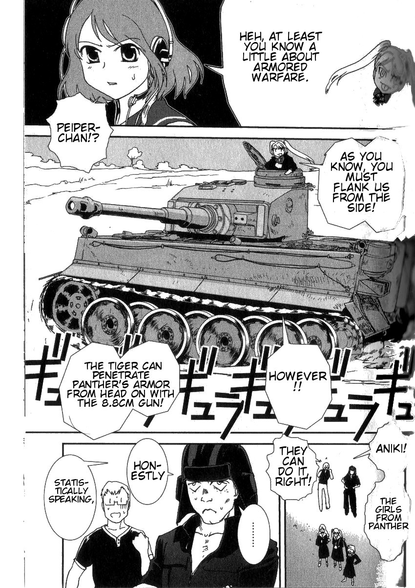 Sailor Fuku to Juusensha Chapter 2 page 25 - Chapter 2: Play the Game! Peiper-chan and Heavy Tank!