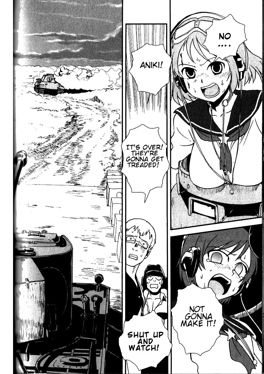 Sailor Fuku to Juusensha Chapter 2 page 34 - Chapter 2: Play the Game! Peiper-chan and Heavy Tank!