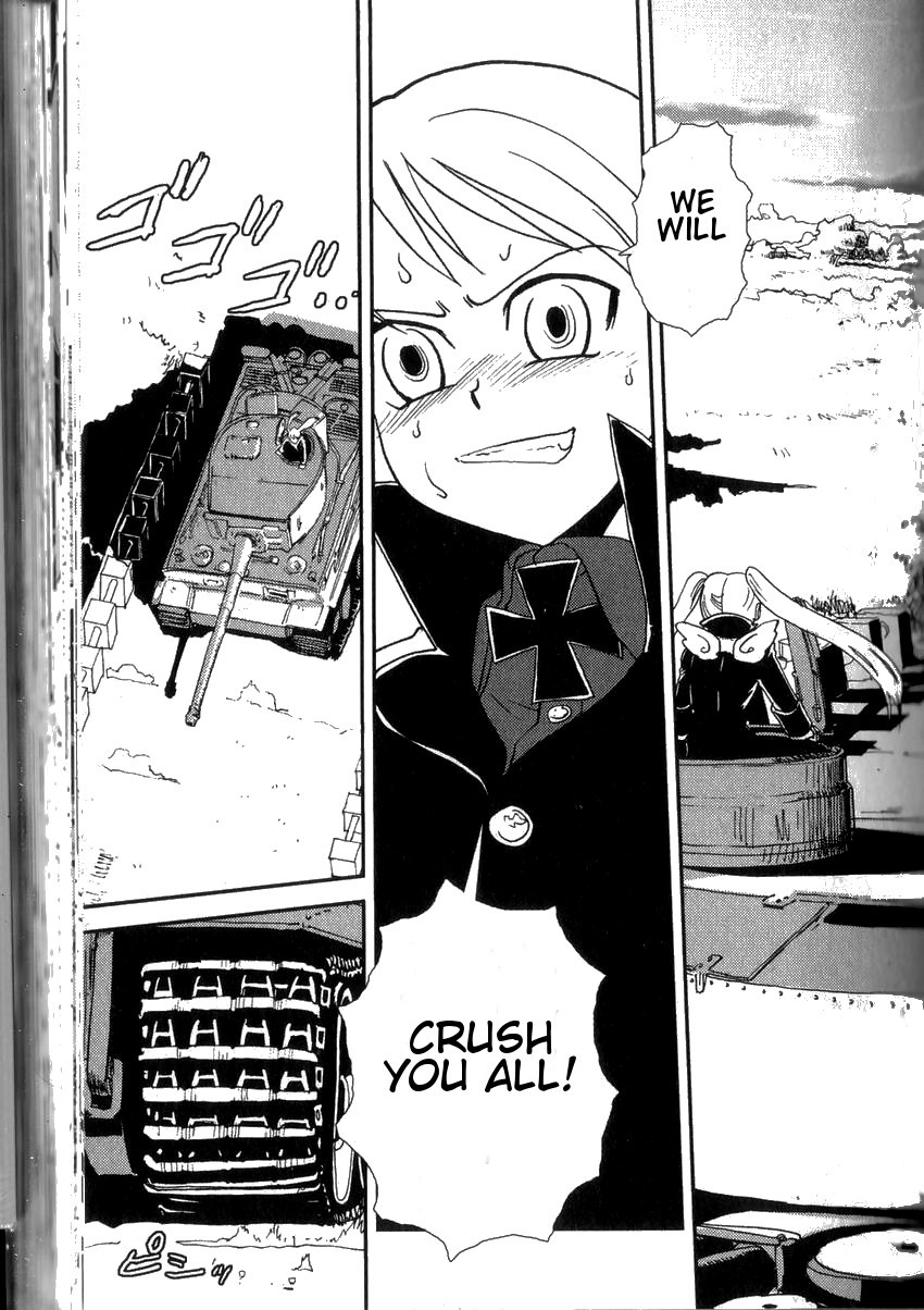 Sailor Fuku to Juusensha Chapter 2 page 35 - Chapter 2: Play the Game! Peiper-chan and Heavy Tank!