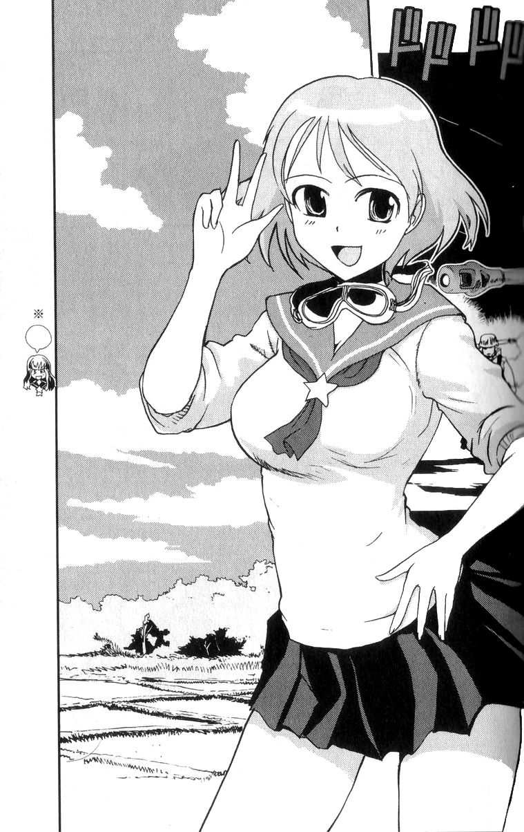 Sailor Fuku to Juusensha Chapter 2 page 5 - Chapter 2: Play the Game! Peiper-chan and Heavy Tank!