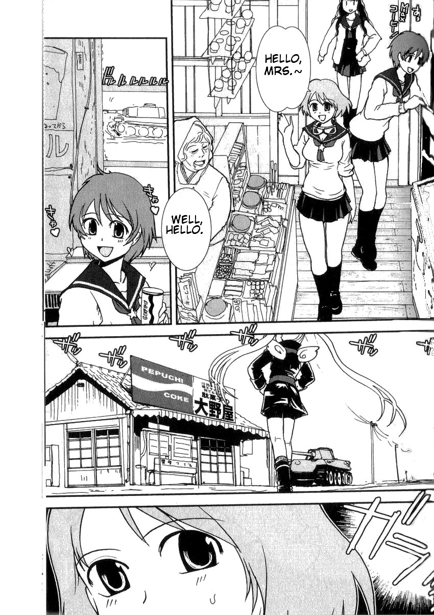 Sailor Fuku to Juusensha Chapter 2 page 7 - Chapter 2: Play the Game! Peiper-chan and Heavy Tank!