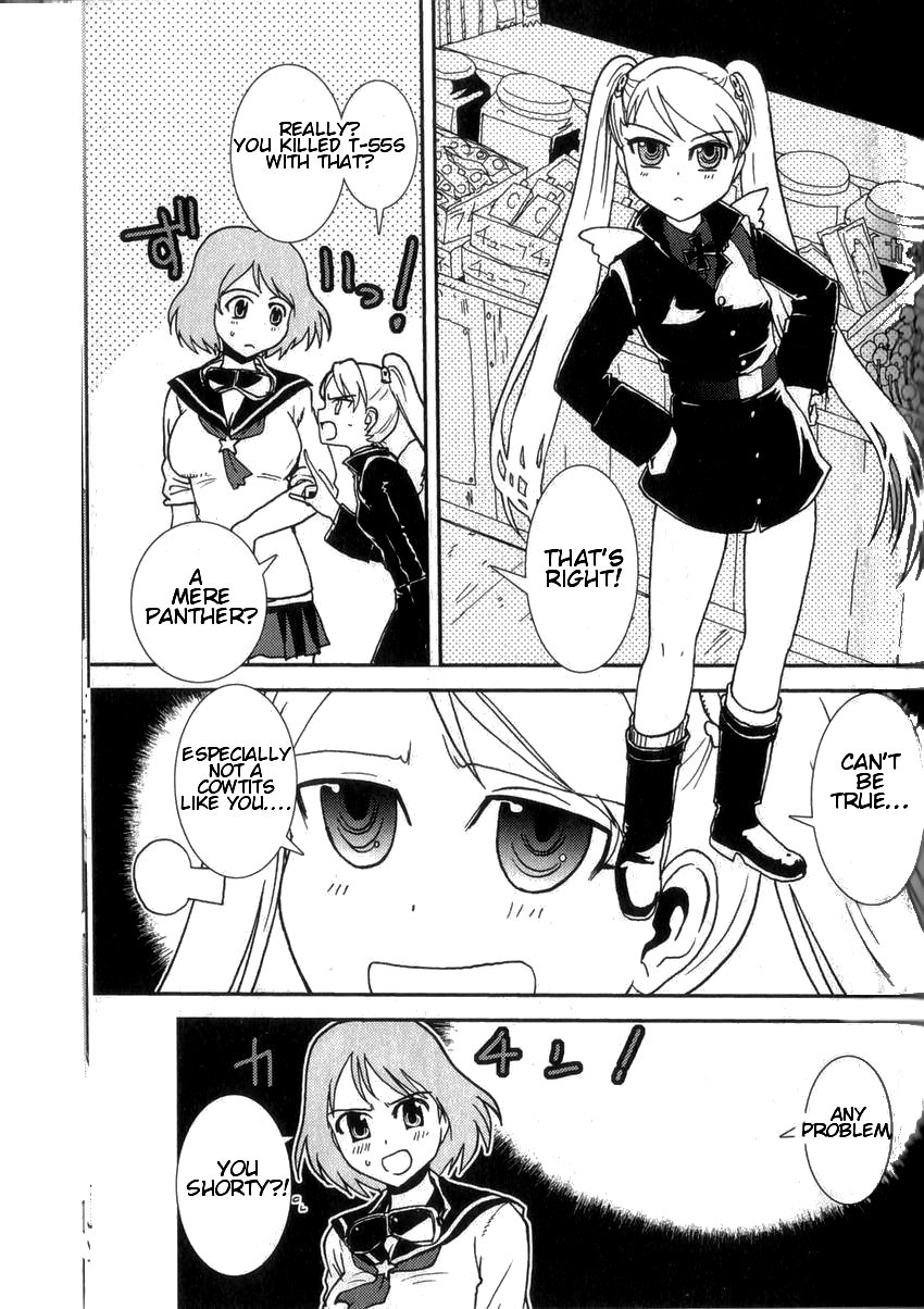 Sailor Fuku to Juusensha Chapter 2 page 9 - Chapter 2: Play the Game! Peiper-chan and Heavy Tank!