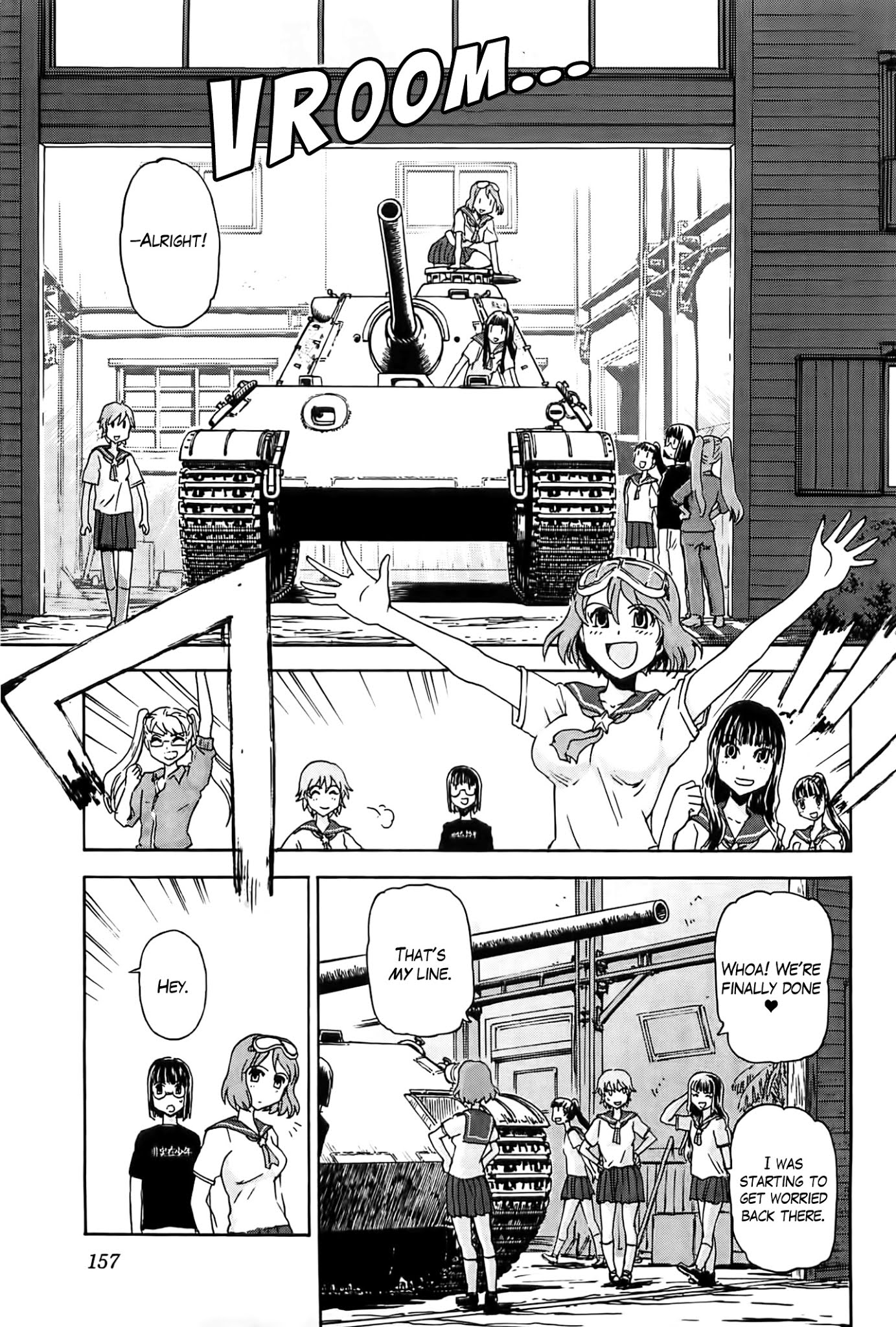 Sailor Fuku to Juusensha Chapter 20 page 24 - Chapter 20: Reform! The Story of a Clubhouse Construction and 4,5 Tatami Mats (Ver. 2)