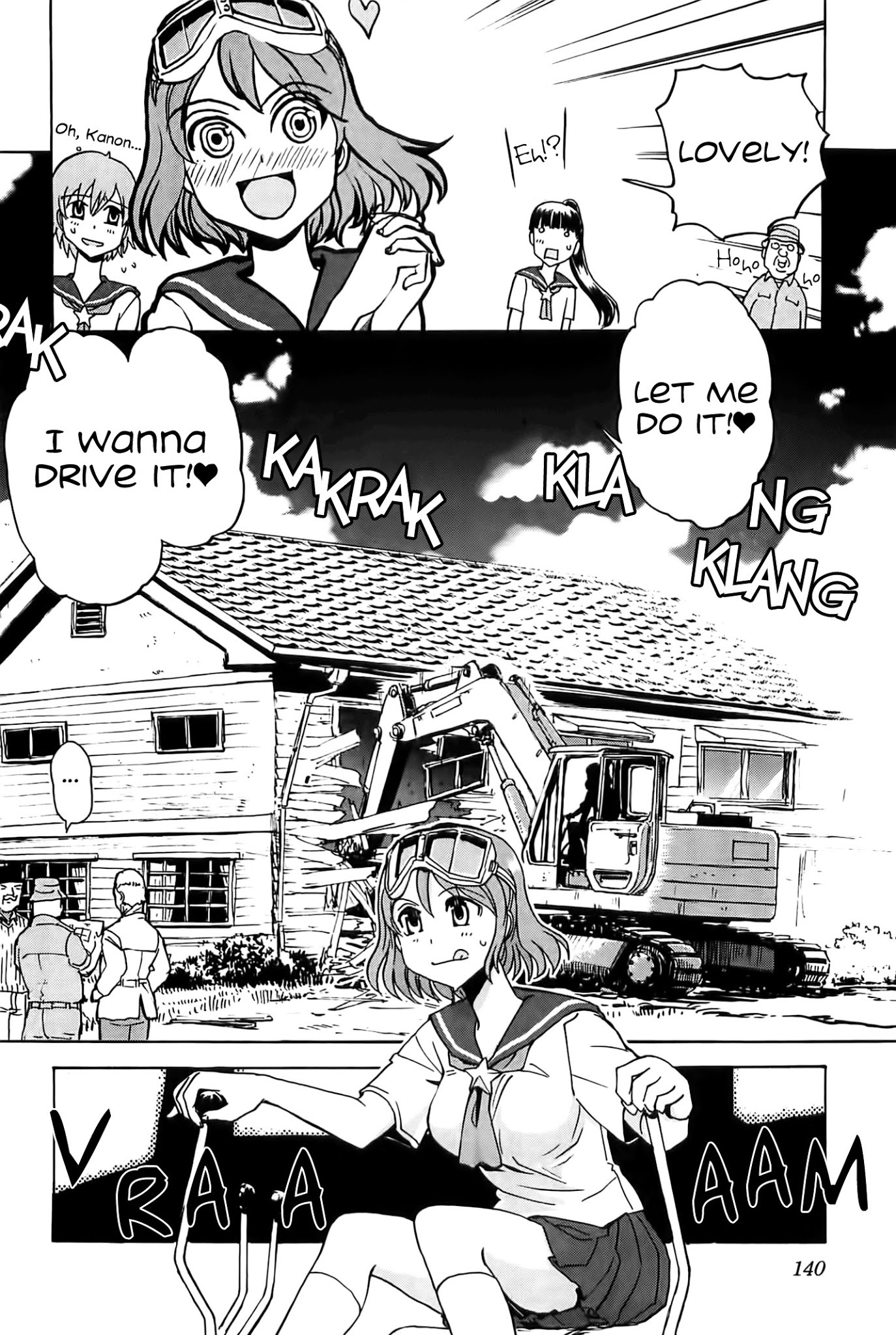 Sailor Fuku to Juusensha Chapter 20 page 7 - Chapter 20: Reform! The Story of a Clubhouse Construction and 4,5 Tatami Mats (Ver. 2)