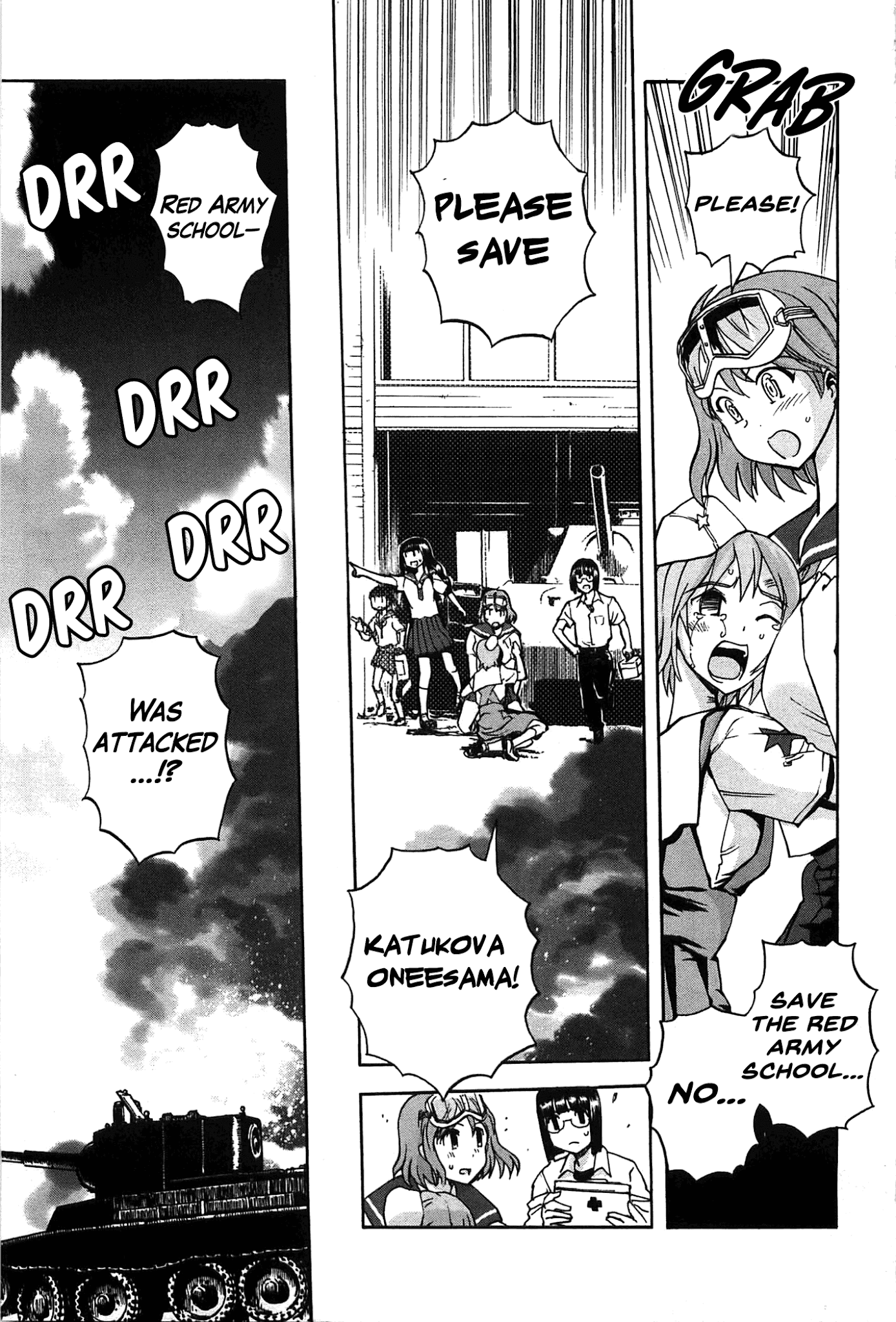 Sailor Fuku to Juusensha Chapter 21 page 16 - Chapter 21: Sortie! Nora Middle Schools Tank Fanclub