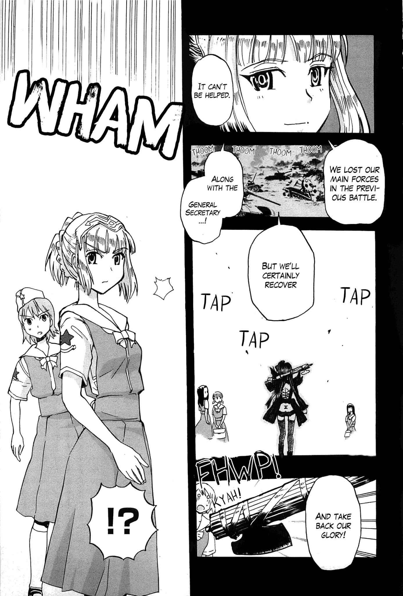 Sailor Fuku to Juusensha Chapter 21 page 18 - Chapter 21: Sortie! Nora Middle Schools Tank Fanclub