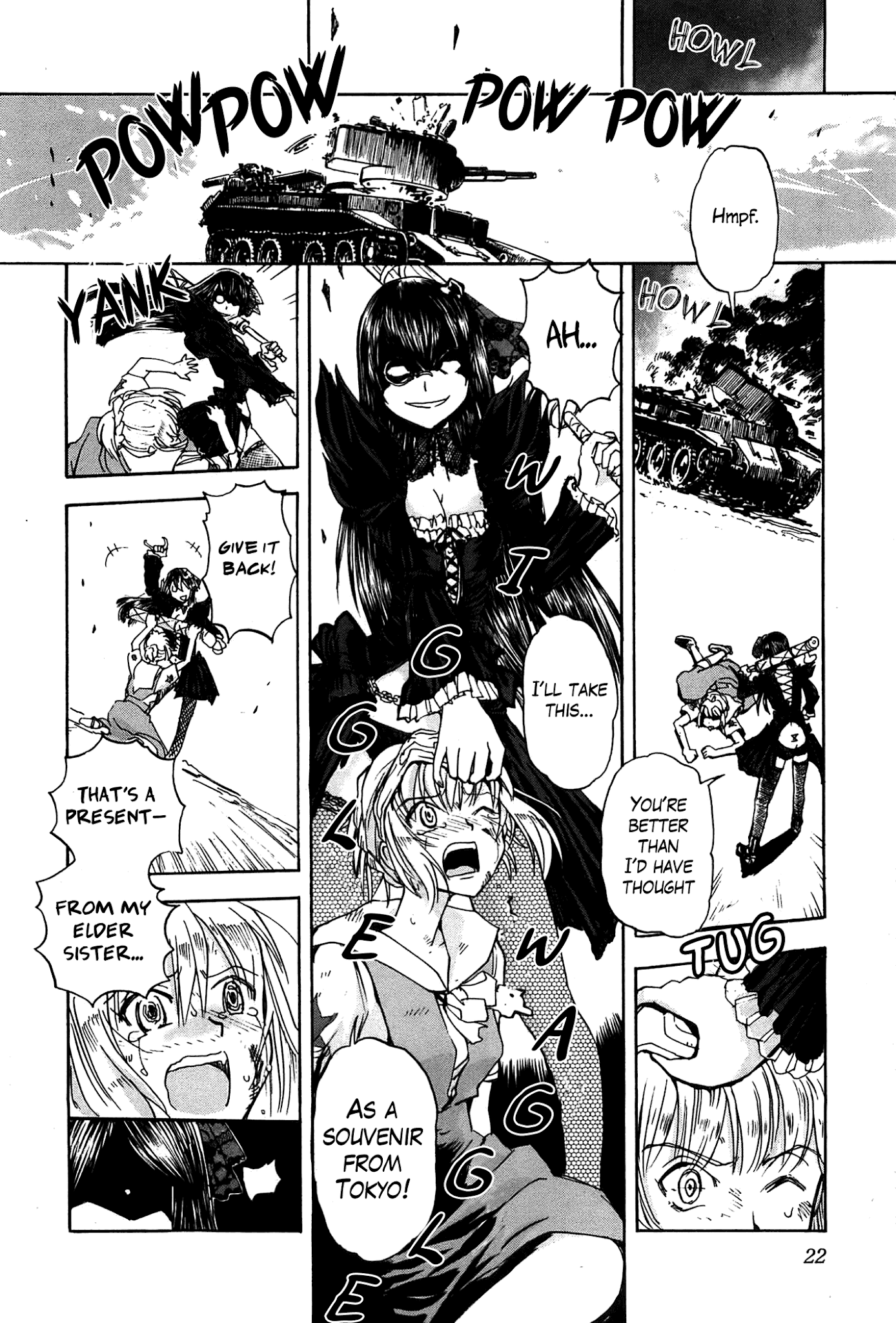 Sailor Fuku to Juusensha Chapter 21 page 25 - Chapter 21: Sortie! Nora Middle Schools Tank Fanclub
