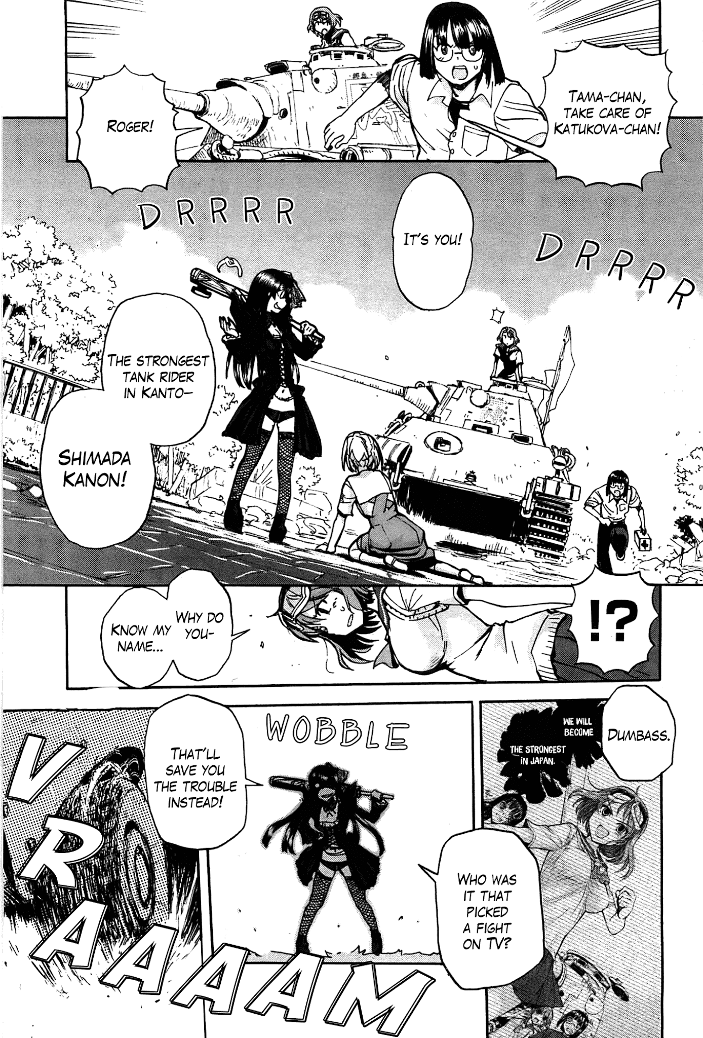 Sailor Fuku to Juusensha Chapter 21 page 28 - Chapter 21: Sortie! Nora Middle Schools Tank Fanclub