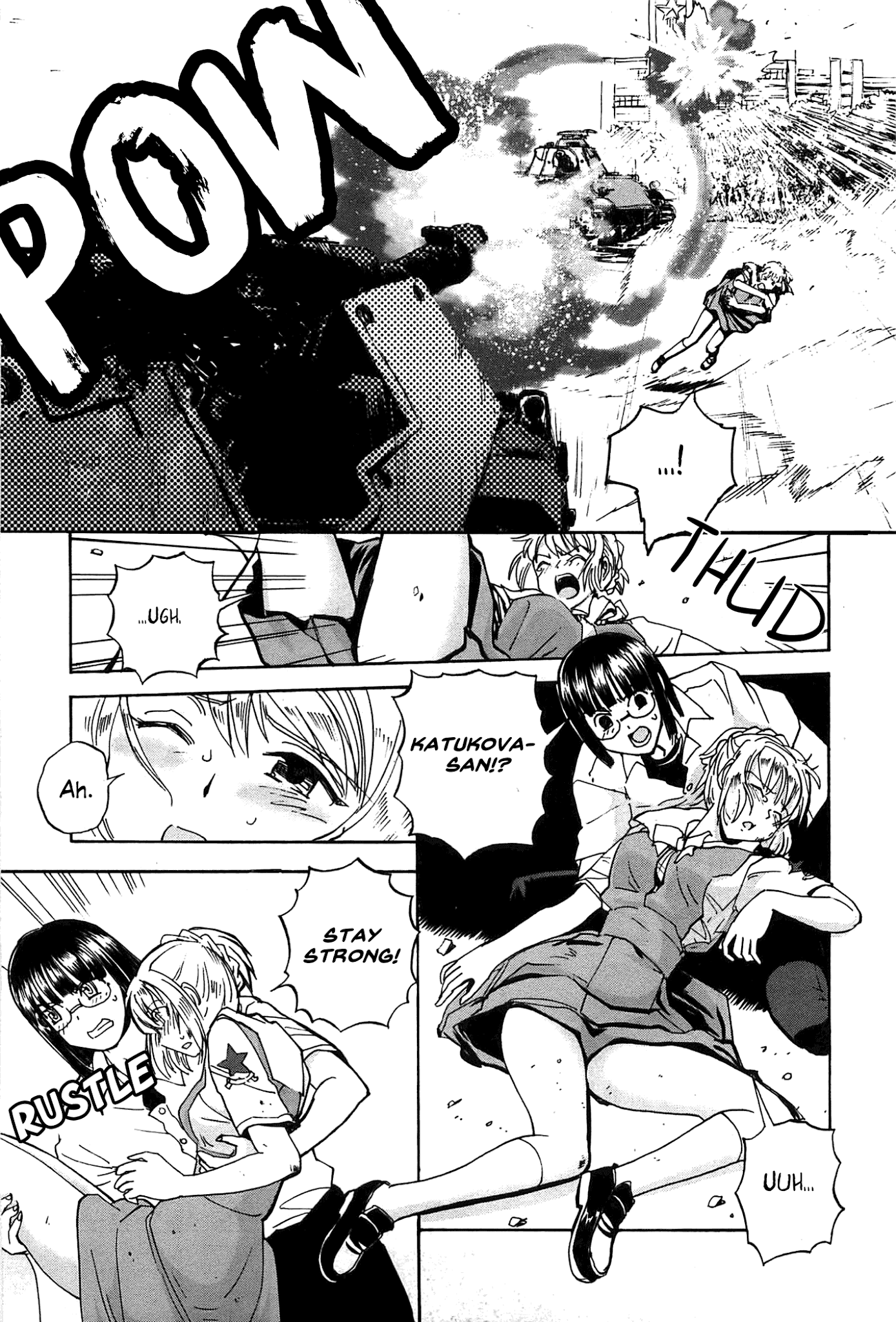 Sailor Fuku to Juusensha Chapter 21 page 30 - Chapter 21: Sortie! Nora Middle Schools Tank Fanclub