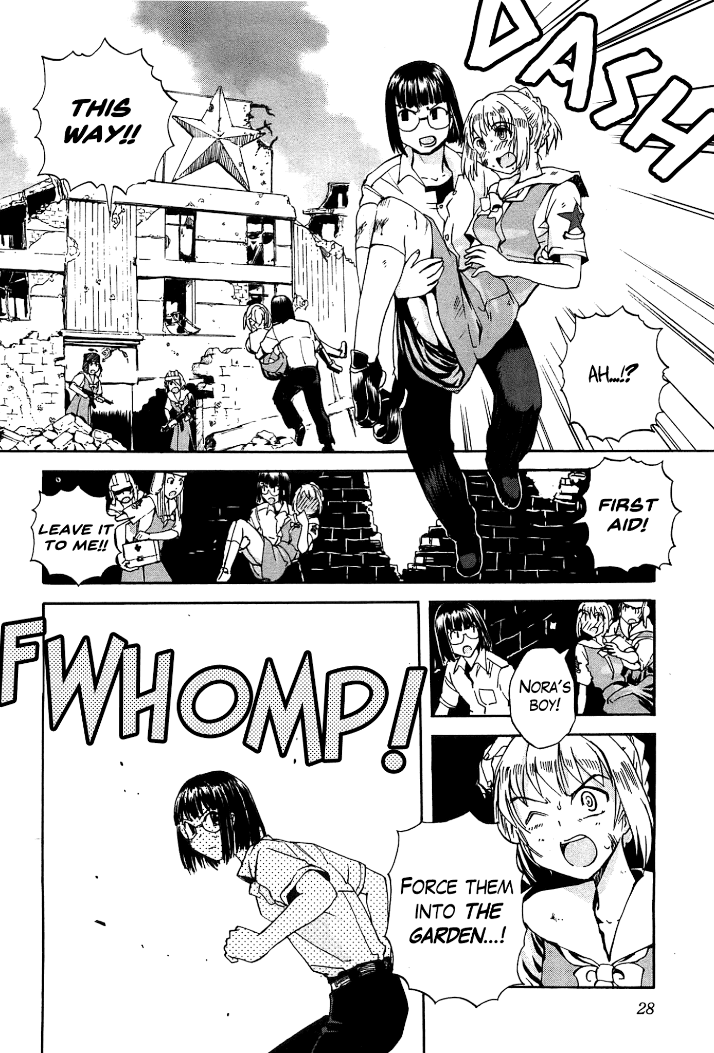 Sailor Fuku to Juusensha Chapter 21 page 31 - Chapter 21: Sortie! Nora Middle Schools Tank Fanclub