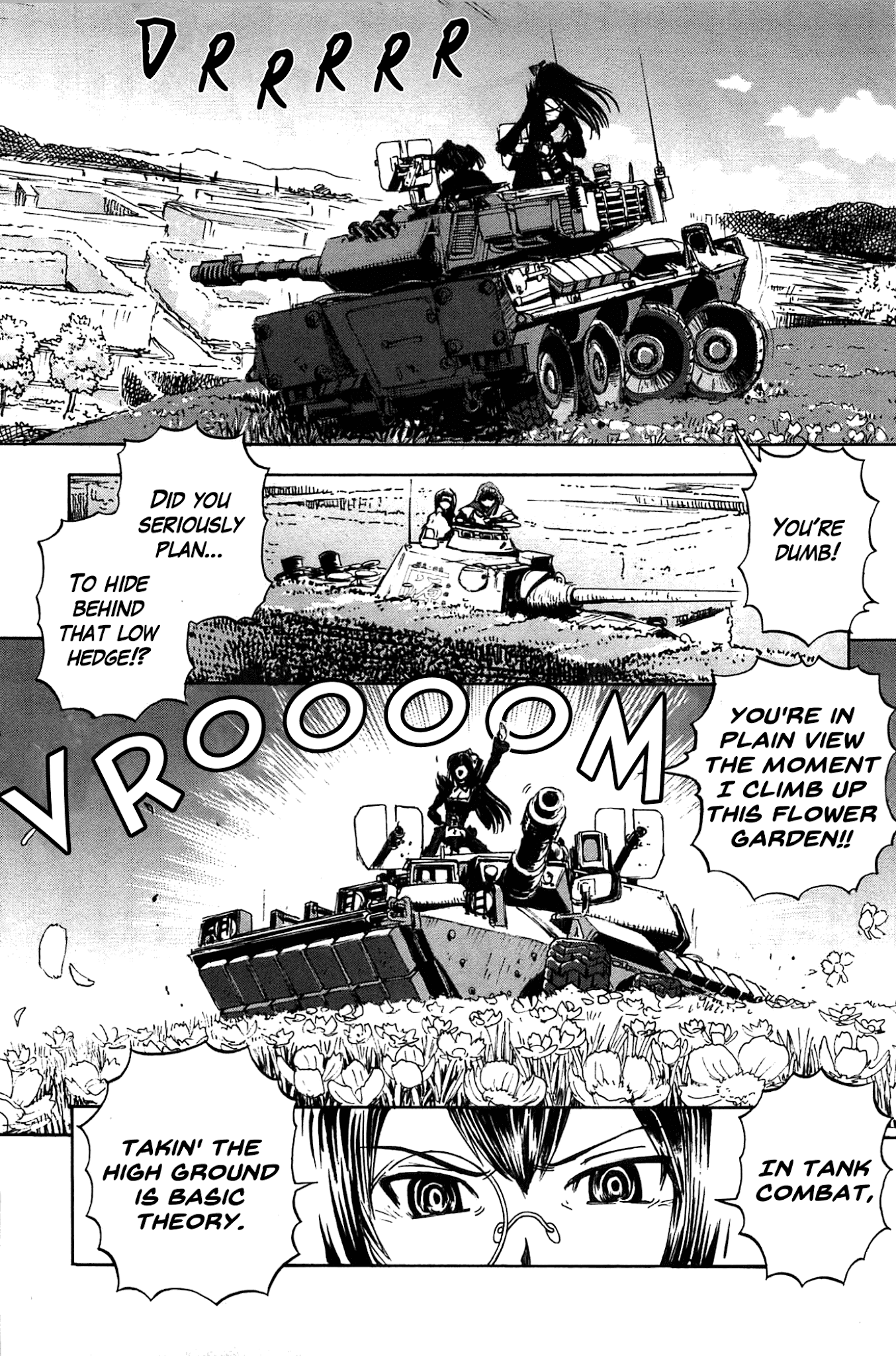 Sailor Fuku to Juusensha Chapter 21 page 36 - Chapter 21: Sortie! Nora Middle Schools Tank Fanclub