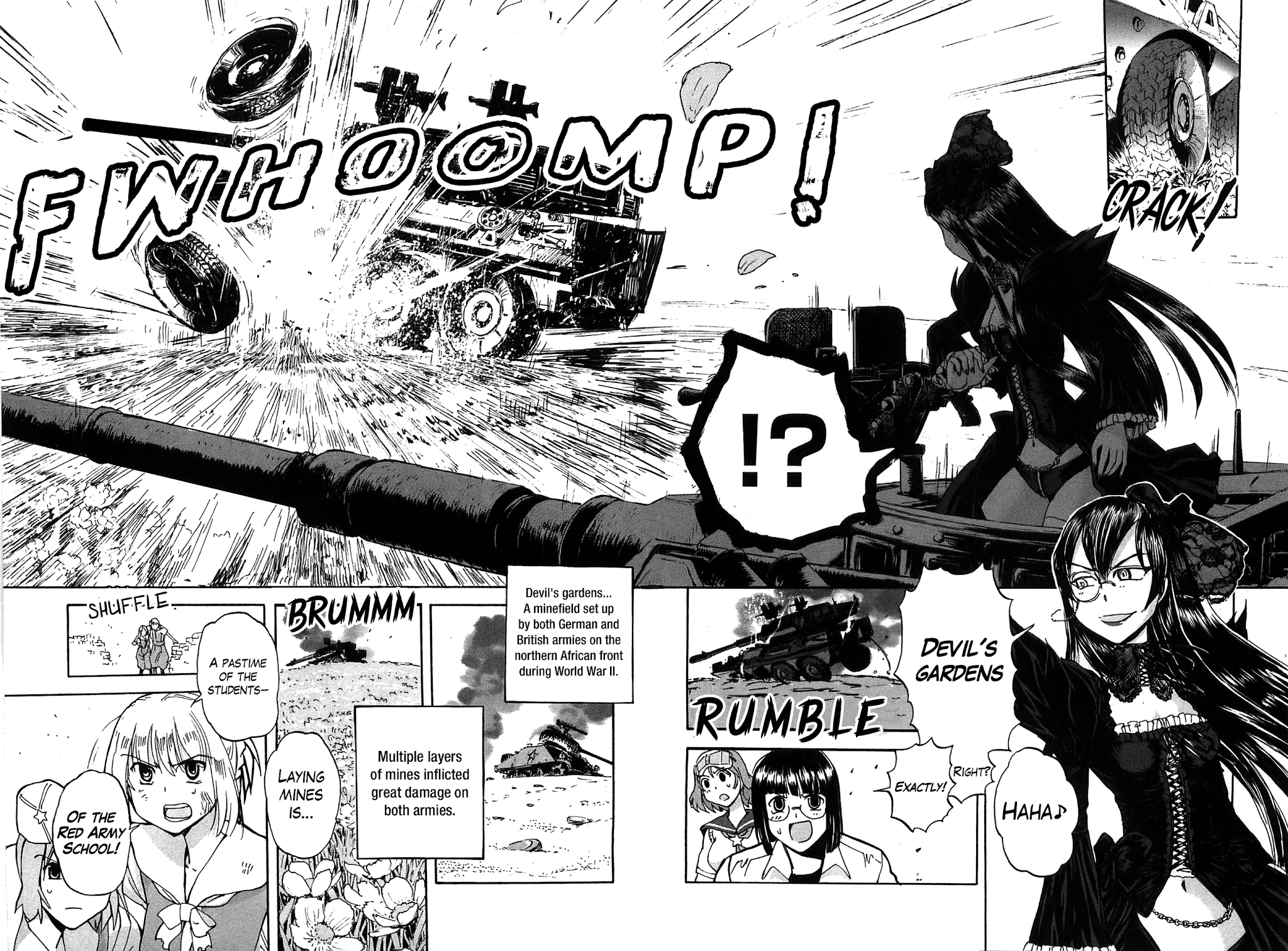 Sailor Fuku to Juusensha Chapter 21 page 37 - Chapter 21: Sortie! Nora Middle Schools Tank Fanclub