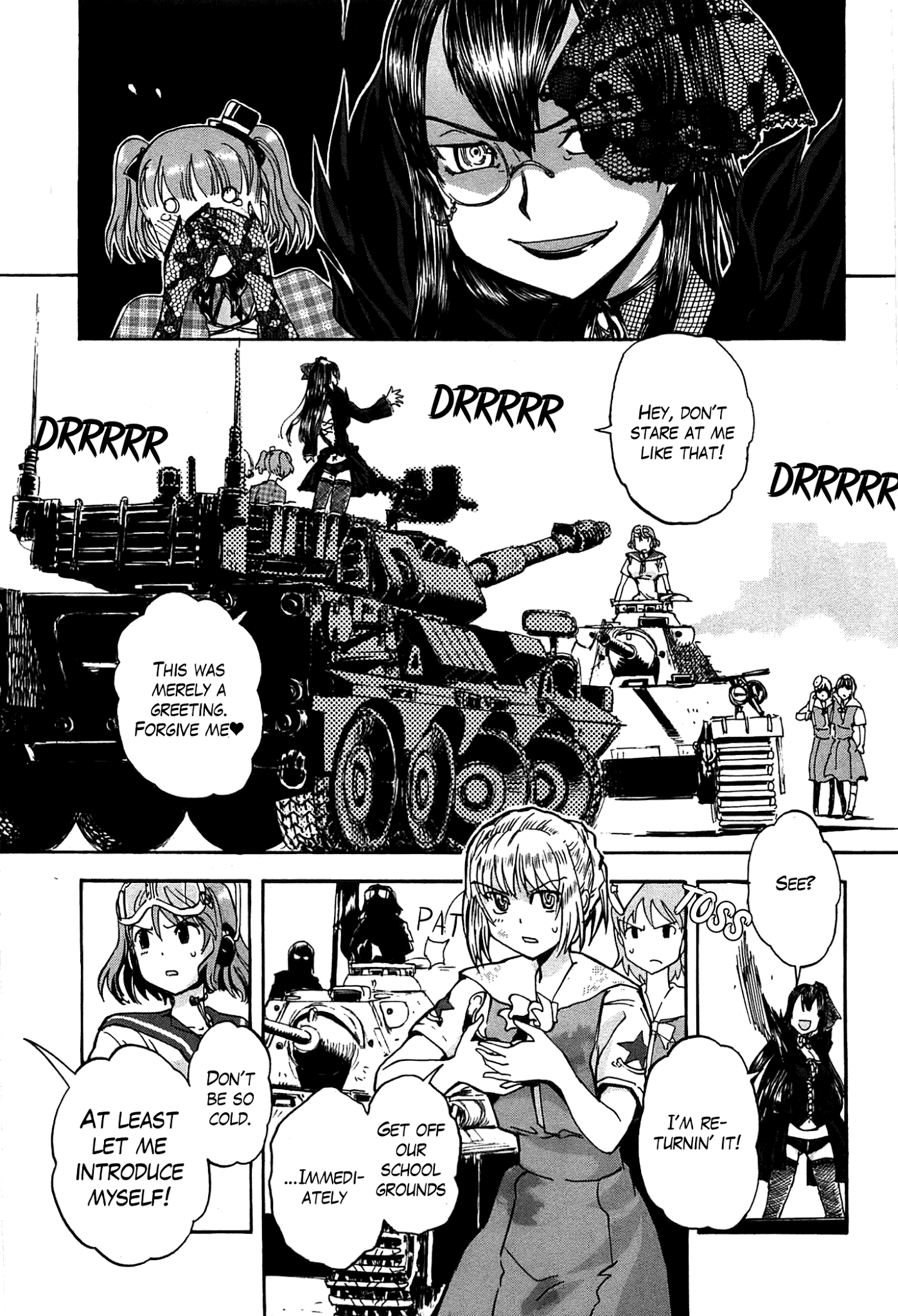 Sailor Fuku to Juusensha Chapter 21 page 39 - Chapter 21: Sortie! Nora Middle Schools Tank Fanclub
