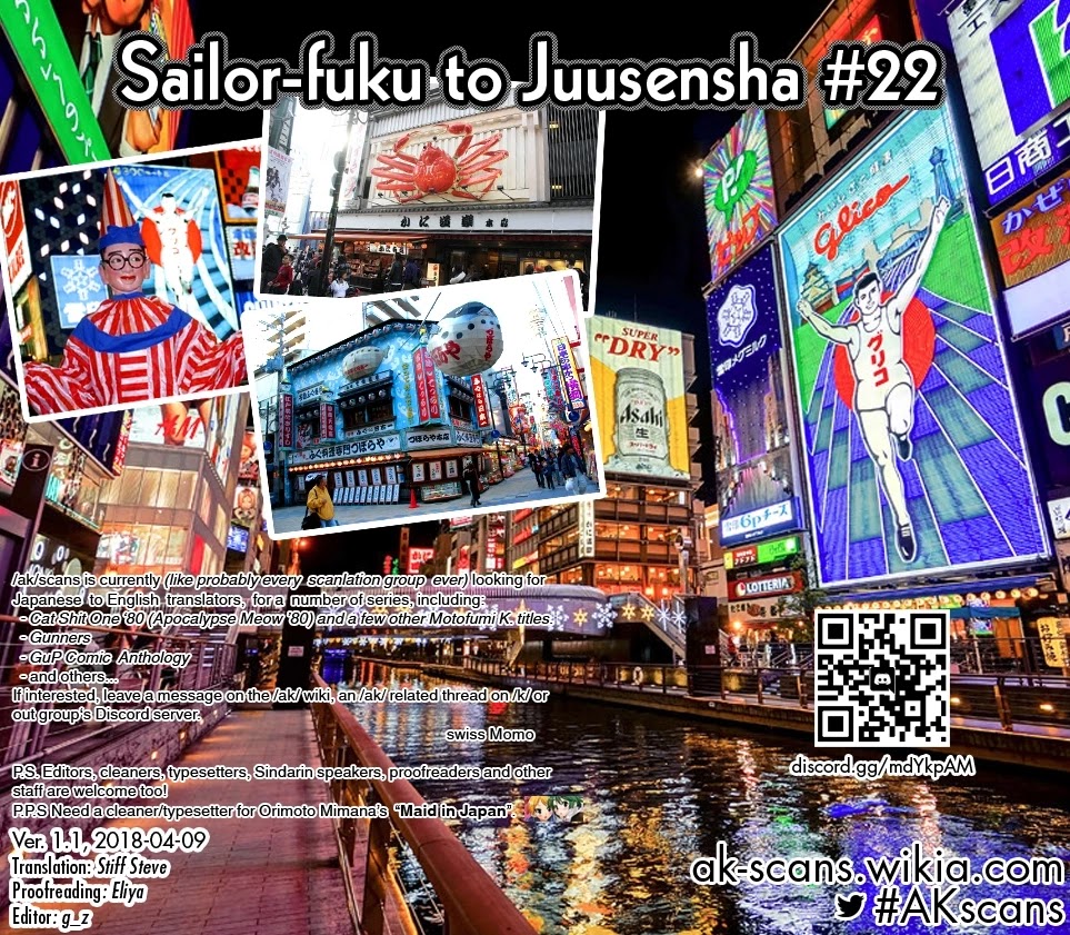 Sailor Fuku to Juusensha Chapter 22 page 31 - Chapter 22: Participate! The Battle Of The Strongest In Japan