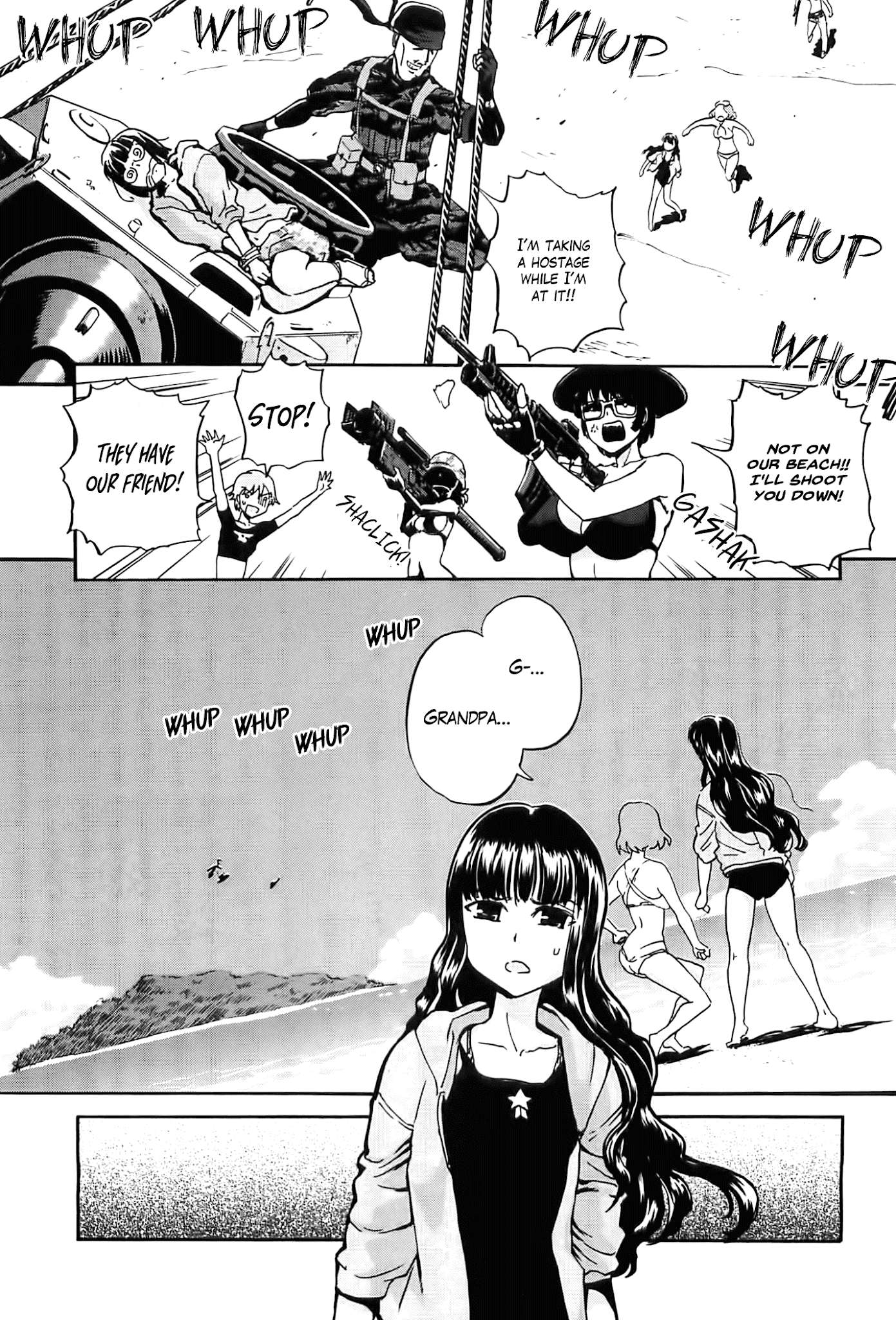 Sailor Fuku to Juusensha Chapter 23 page 10 - Chapter 23: Inherit! Grandfather's Gallant(?) Figure and a Friend fro...