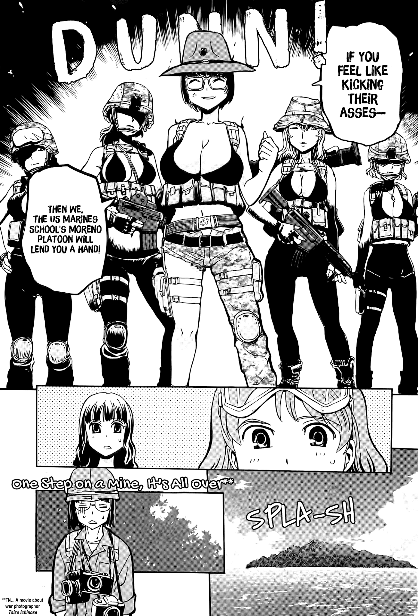 Sailor Fuku to Juusensha Chapter 23 page 12 - Chapter 23: Inherit! Grandfather's Gallant(?) Figure and a Friend fro...