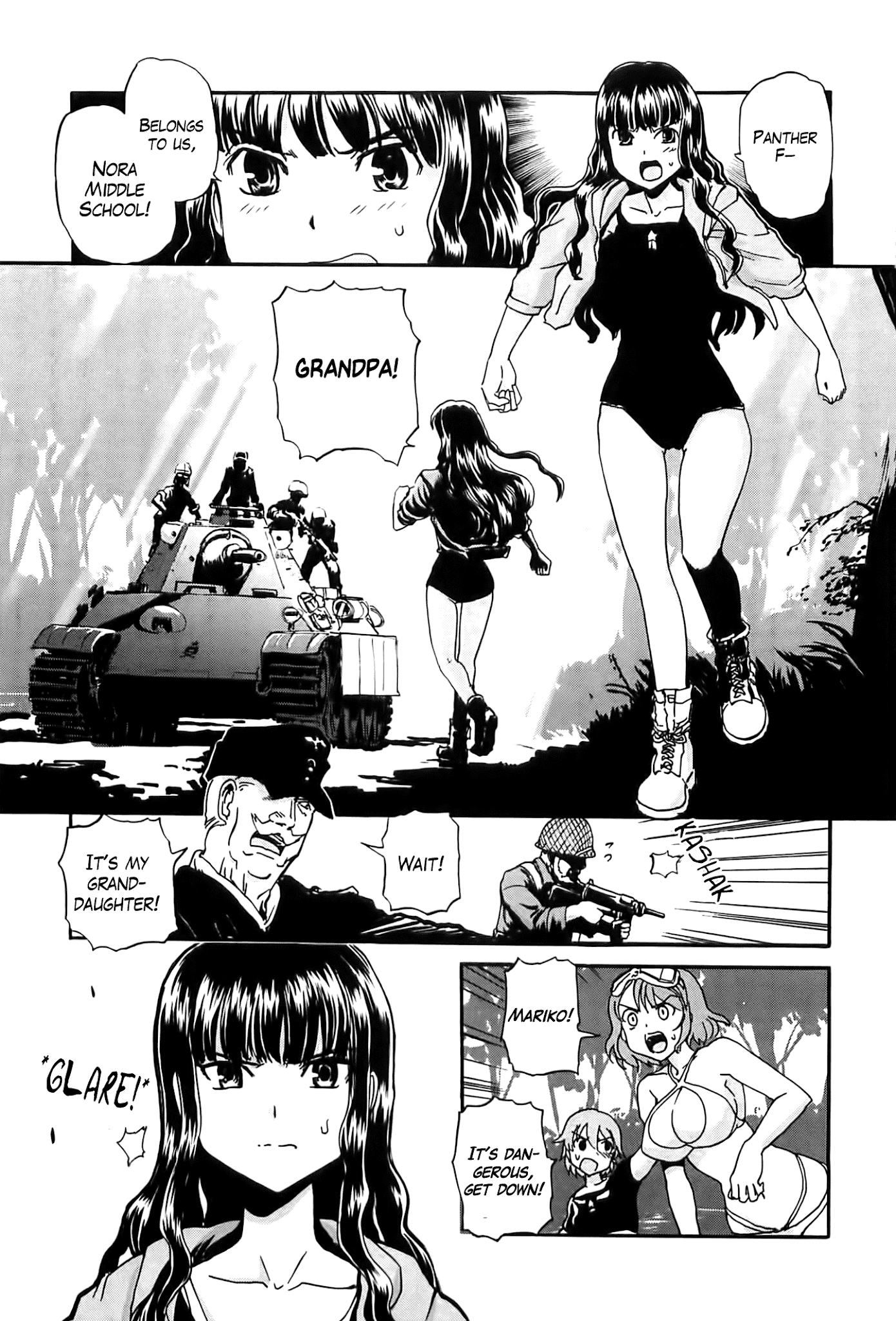 Sailor Fuku to Juusensha Chapter 23 page 21 - Chapter 23: Inherit! Grandfather's Gallant(?) Figure and a Friend fro...