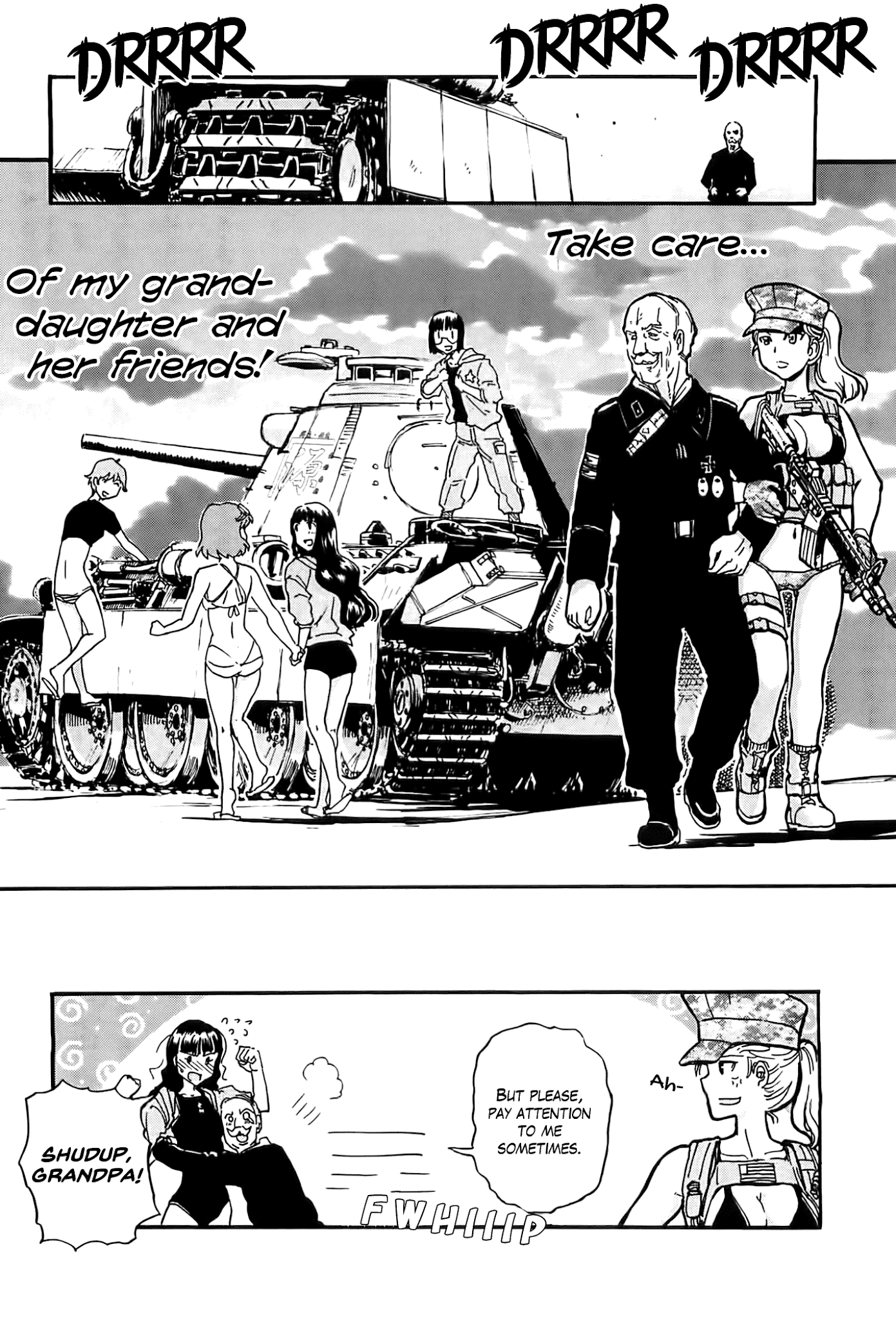 Sailor Fuku to Juusensha Chapter 23 page 26 - Chapter 23: Inherit! Grandfather's Gallant(?) Figure and a Friend fro...