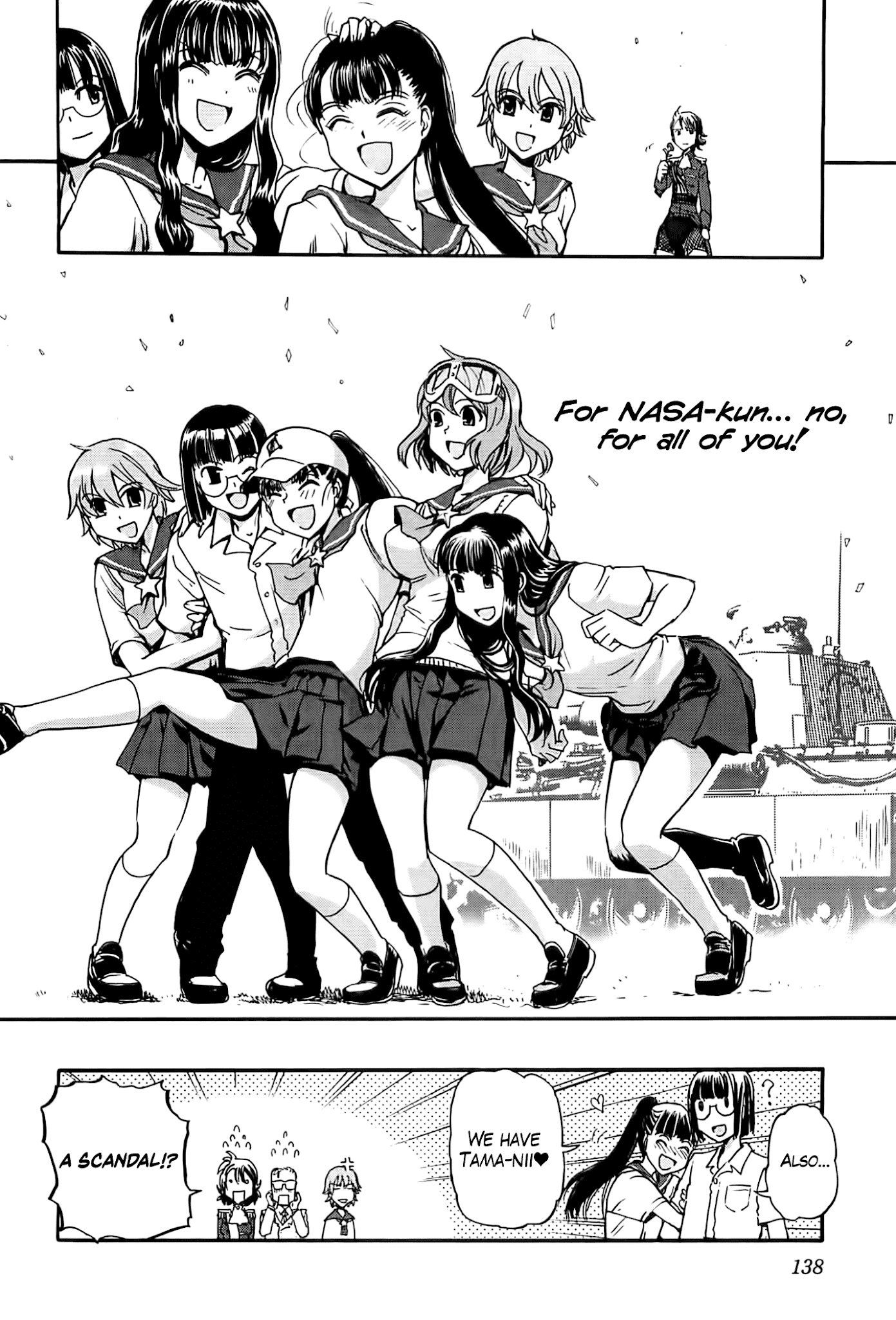 Sailor Fuku to Juusensha Chapter 24 page 32 - Chapter 24: Show It! The Potentiality of a Countryside Jeanne.