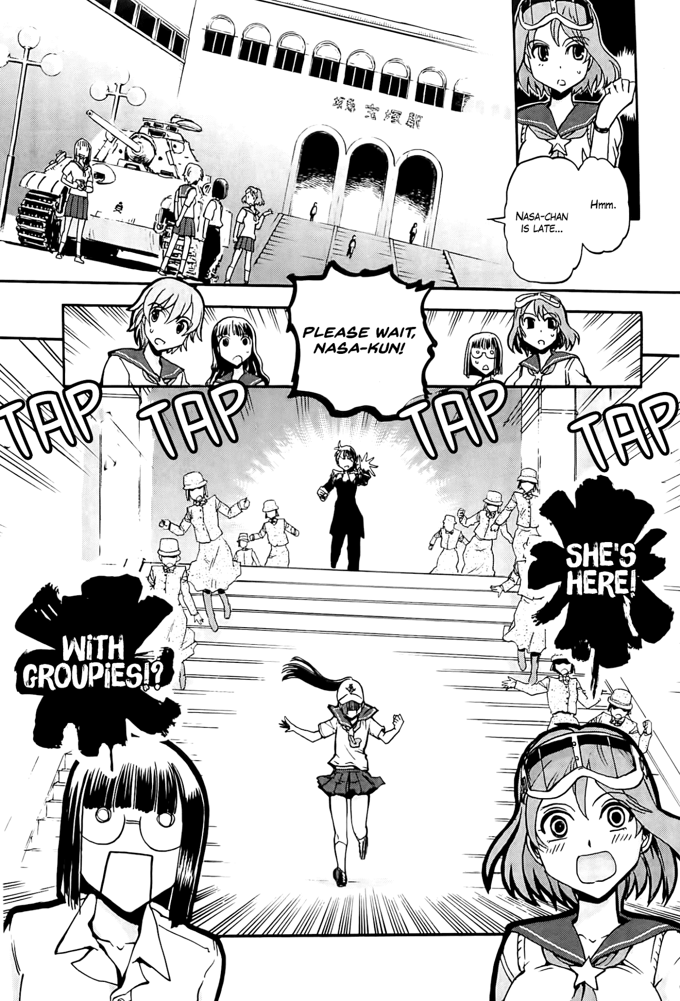 Sailor Fuku to Juusensha Chapter 24 page 5 - Chapter 24: Show It! The Potentiality of a Countryside Jeanne.