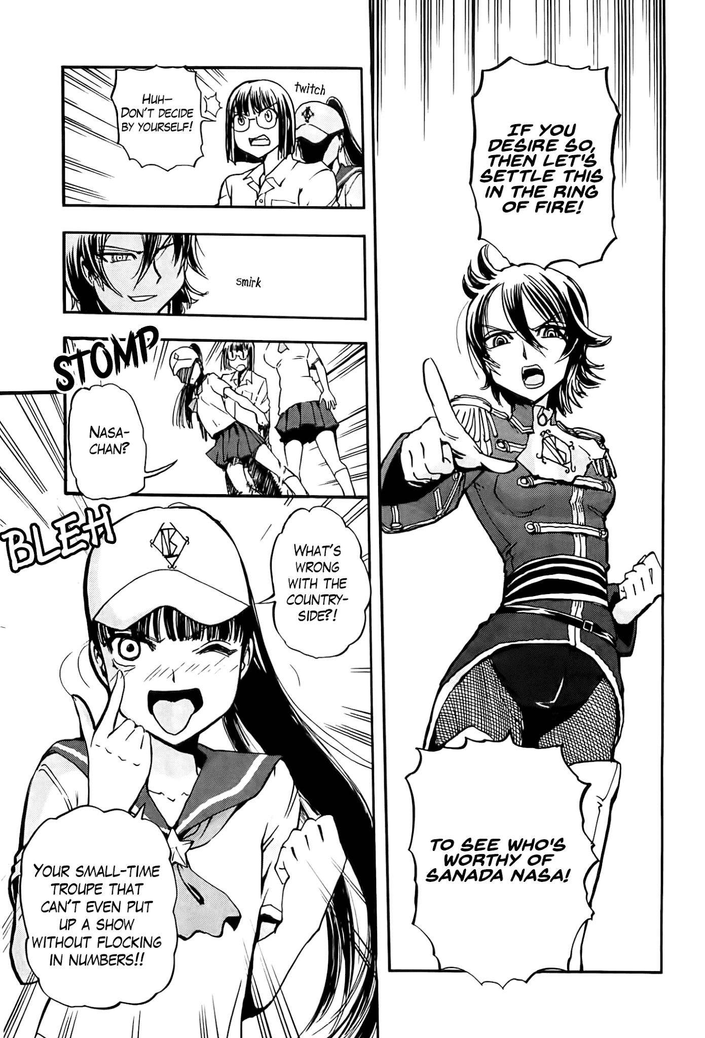 Sailor Fuku to Juusensha Chapter 24 page 9 - Chapter 24: Show It! The Potentiality of a Countryside Jeanne.