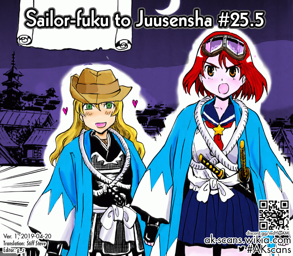 Sailor Fuku to Juusensha Chapter 25.5 page 10 - Chapter 25.5: Sailor-fuku & Ikedaya Incident
