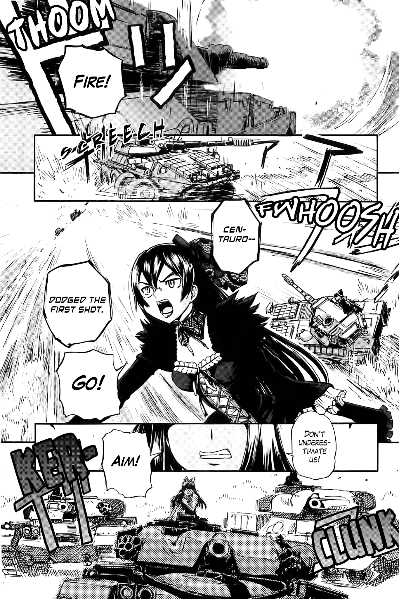 Sailor Fuku to Juusensha Chapter 25 page 15 - Chapter 25: See It Through! The Strongest Tank Brigade in Osaka