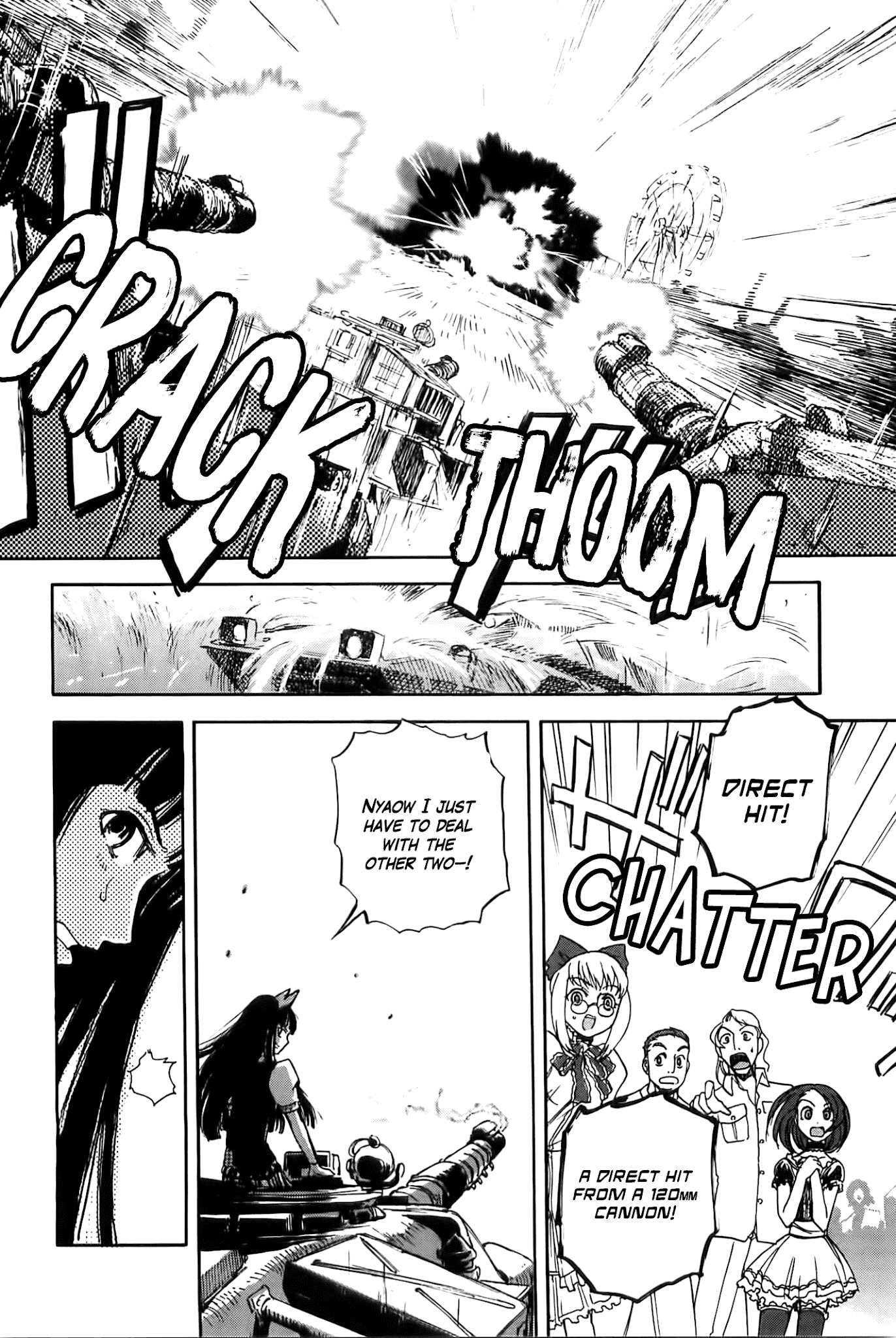 Sailor Fuku to Juusensha Chapter 25 page 16 - Chapter 25: See It Through! The Strongest Tank Brigade in Osaka