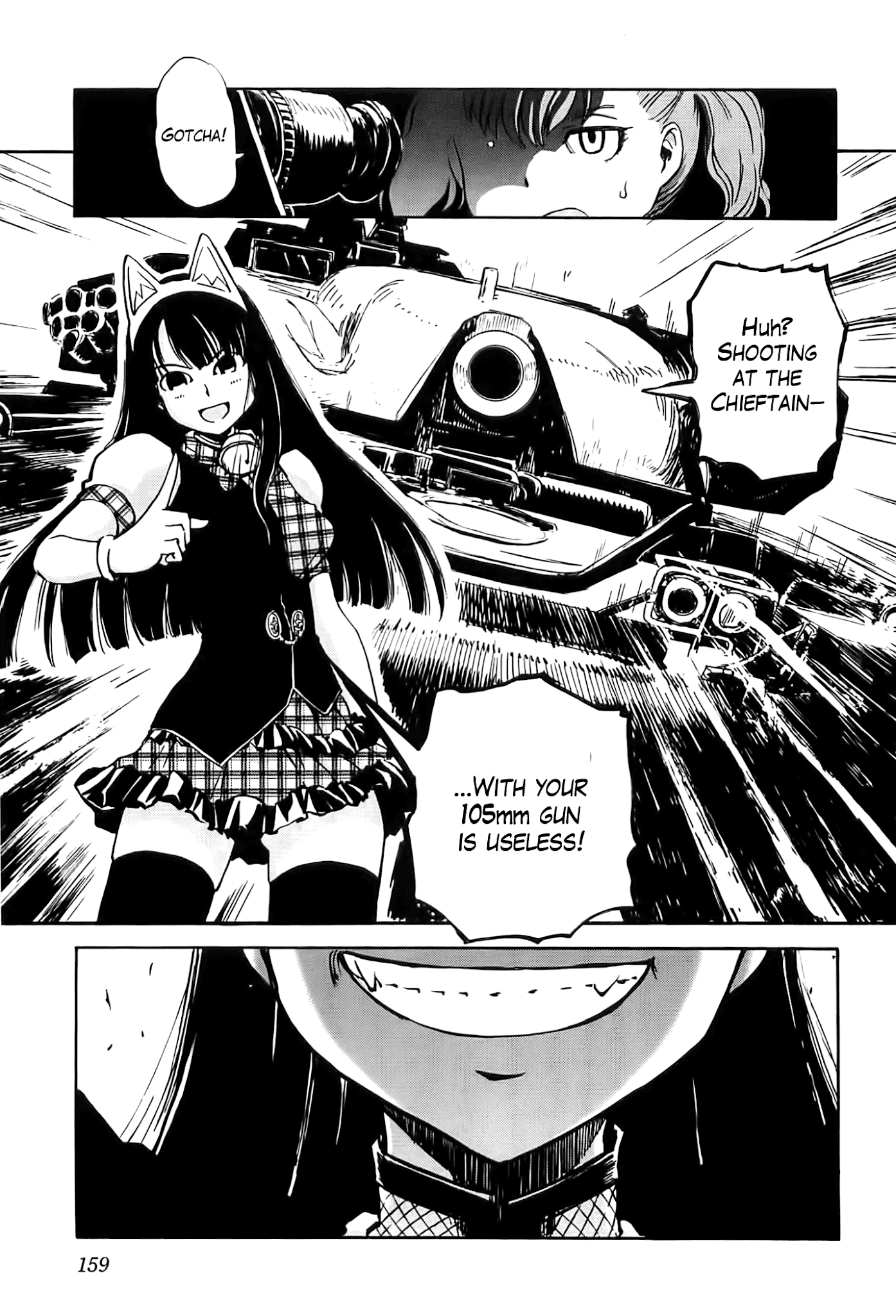 Sailor Fuku to Juusensha Chapter 25 page 19 - Chapter 25: See It Through! The Strongest Tank Brigade in Osaka