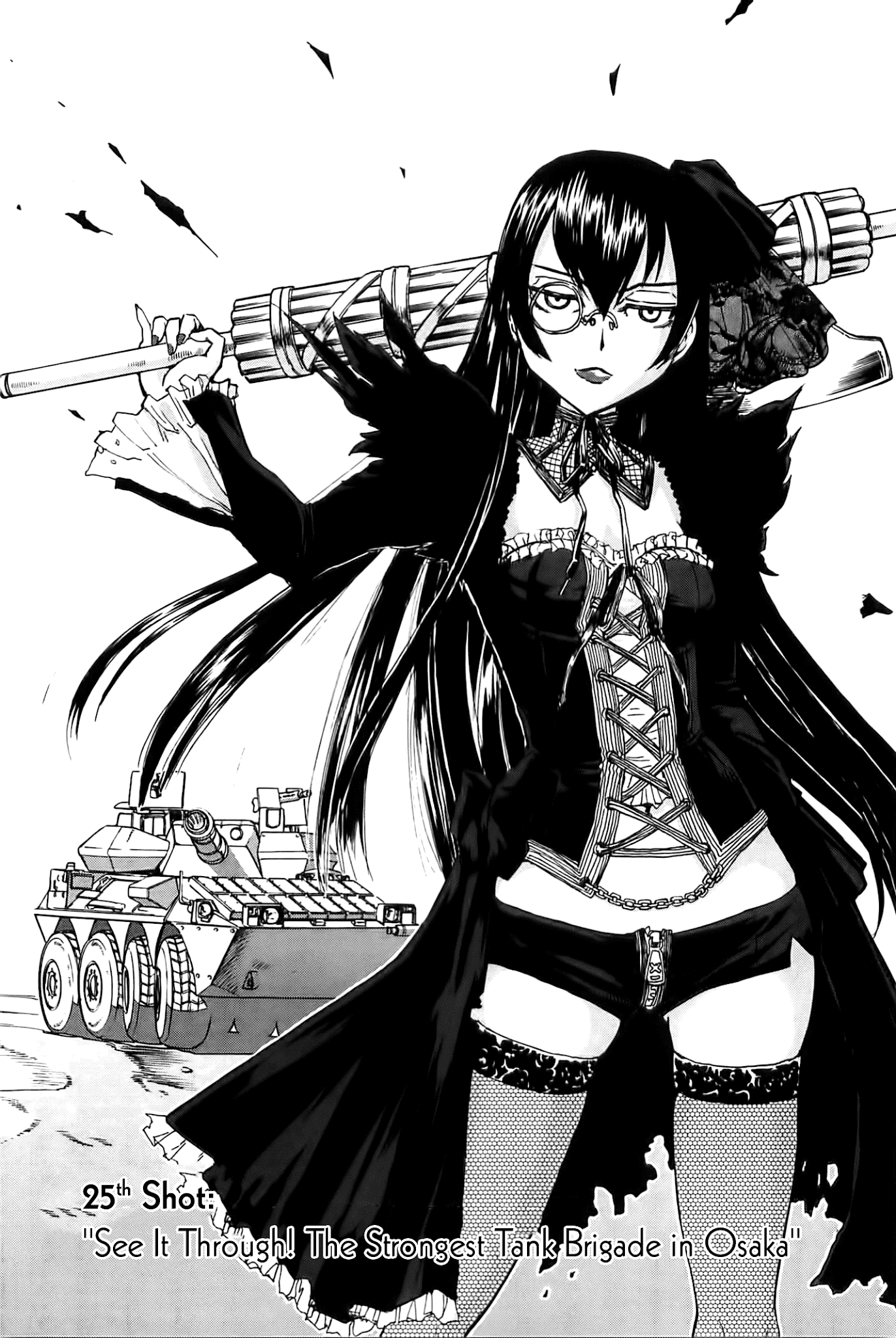 Sailor Fuku to Juusensha Chapter 25 page 2 - Chapter 25: See It Through! The Strongest Tank Brigade in Osaka