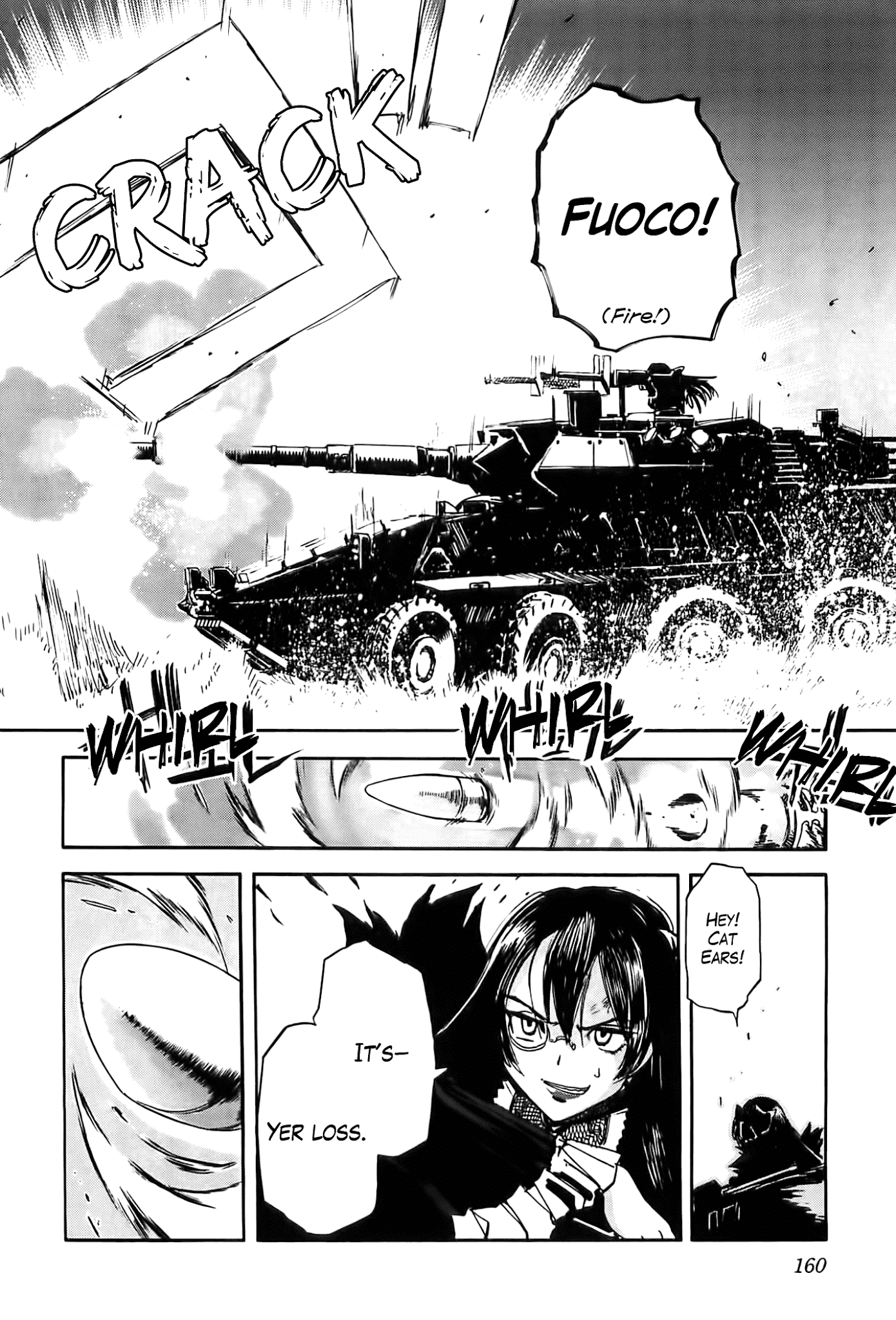 Sailor Fuku to Juusensha Chapter 25 page 20 - Chapter 25: See It Through! The Strongest Tank Brigade in Osaka