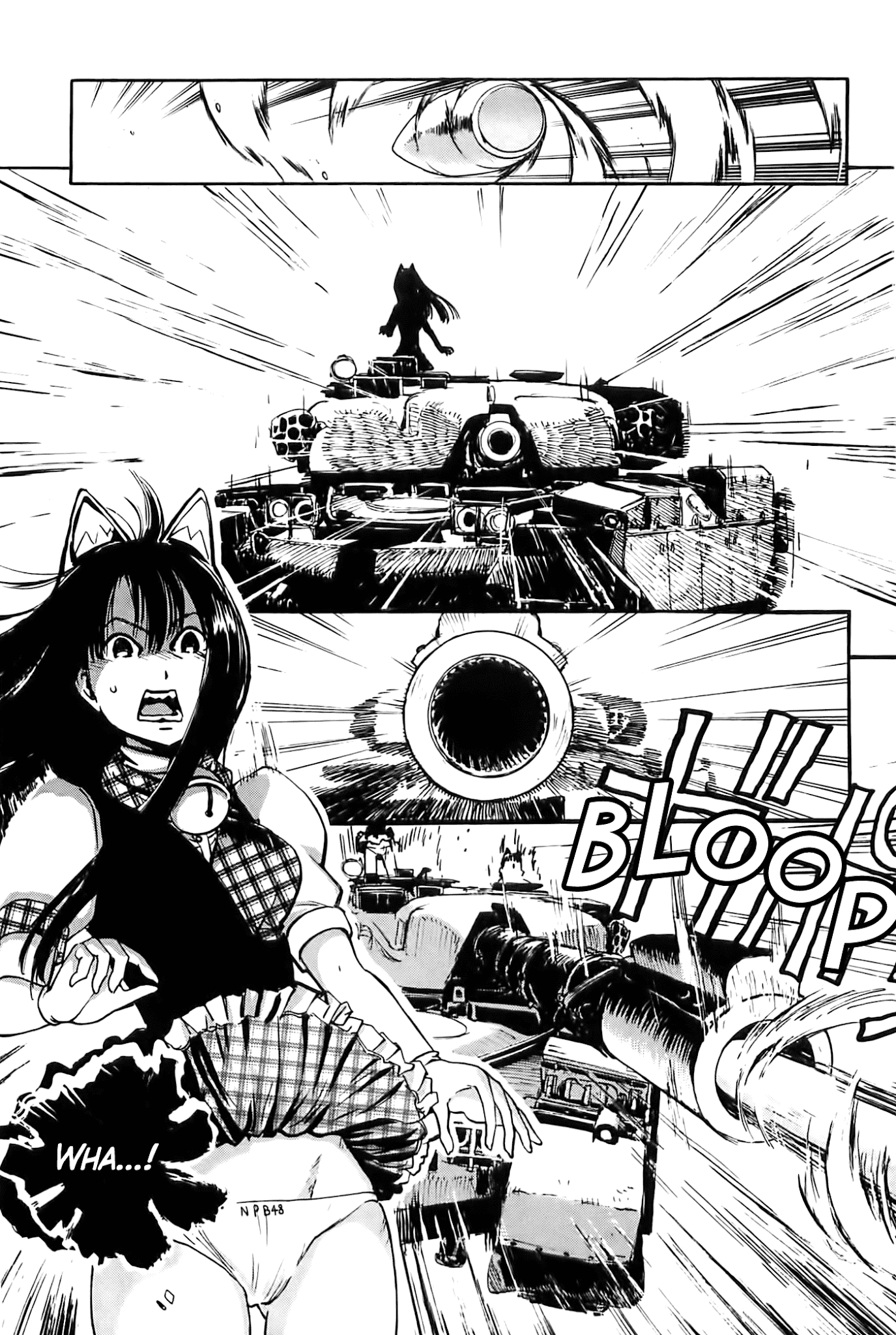 Sailor Fuku to Juusensha Chapter 25 page 21 - Chapter 25: See It Through! The Strongest Tank Brigade in Osaka