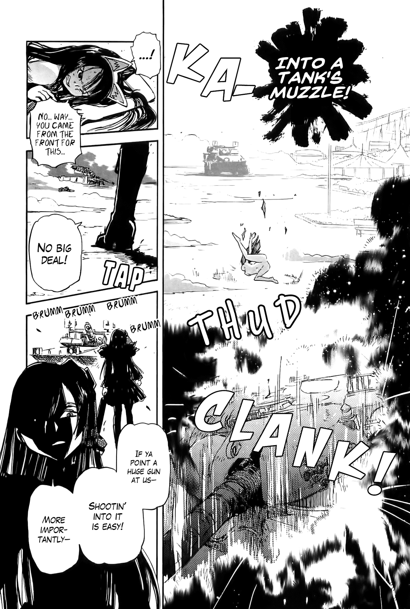 Sailor Fuku to Juusensha Chapter 25 page 24 - Chapter 25: See It Through! The Strongest Tank Brigade in Osaka
