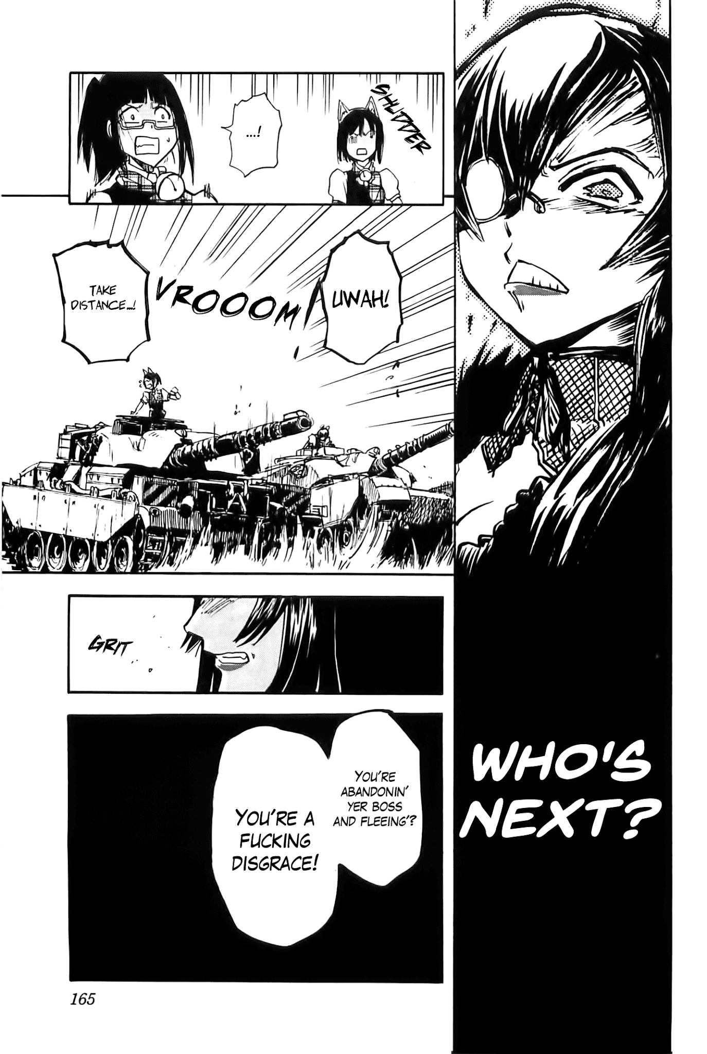 Sailor Fuku to Juusensha Chapter 25 page 25 - Chapter 25: See It Through! The Strongest Tank Brigade in Osaka