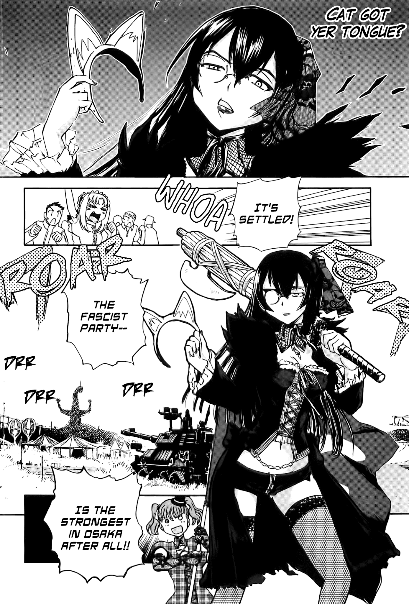 Sailor Fuku to Juusensha Chapter 25 page 27 - Chapter 25: See It Through! The Strongest Tank Brigade in Osaka