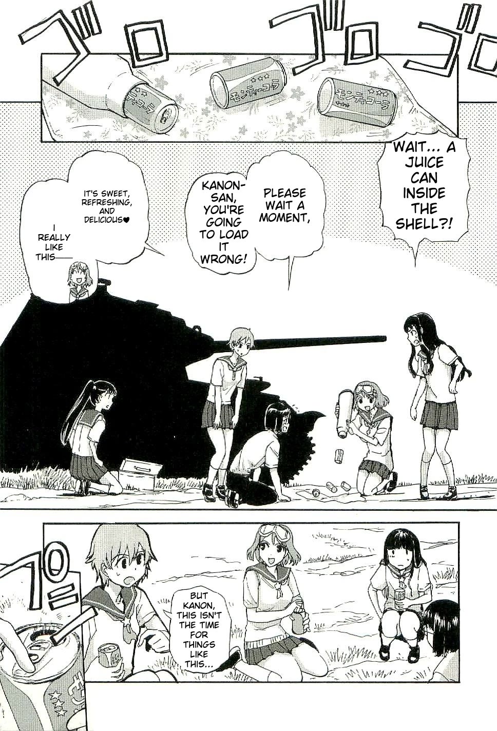Sailor Fuku to Juusensha Chapter 27 page 13 - Chapter 27: Show it! The True Power of the Stray Medium Tank Association!!