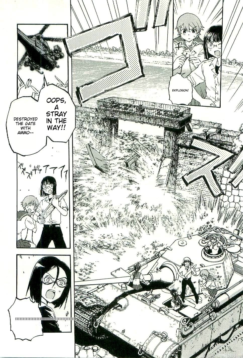 Sailor Fuku to Juusensha Chapter 27 page 20 - Chapter 27: Show it! The True Power of the Stray Medium Tank Association!!