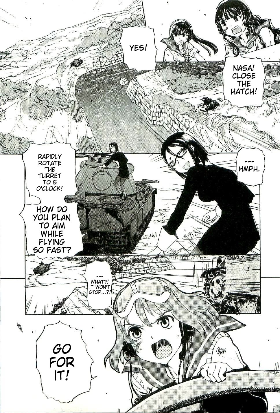 Sailor Fuku to Juusensha Chapter 27 page 25 - Chapter 27: Show it! The True Power of the Stray Medium Tank Association!!