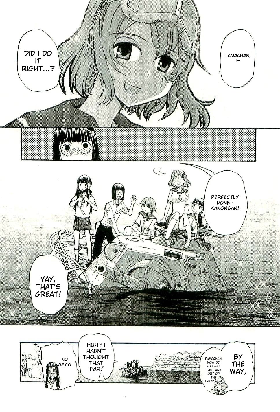 Sailor Fuku to Juusensha Chapter 27 page 31 - Chapter 27: Show it! The True Power of the Stray Medium Tank Association!!