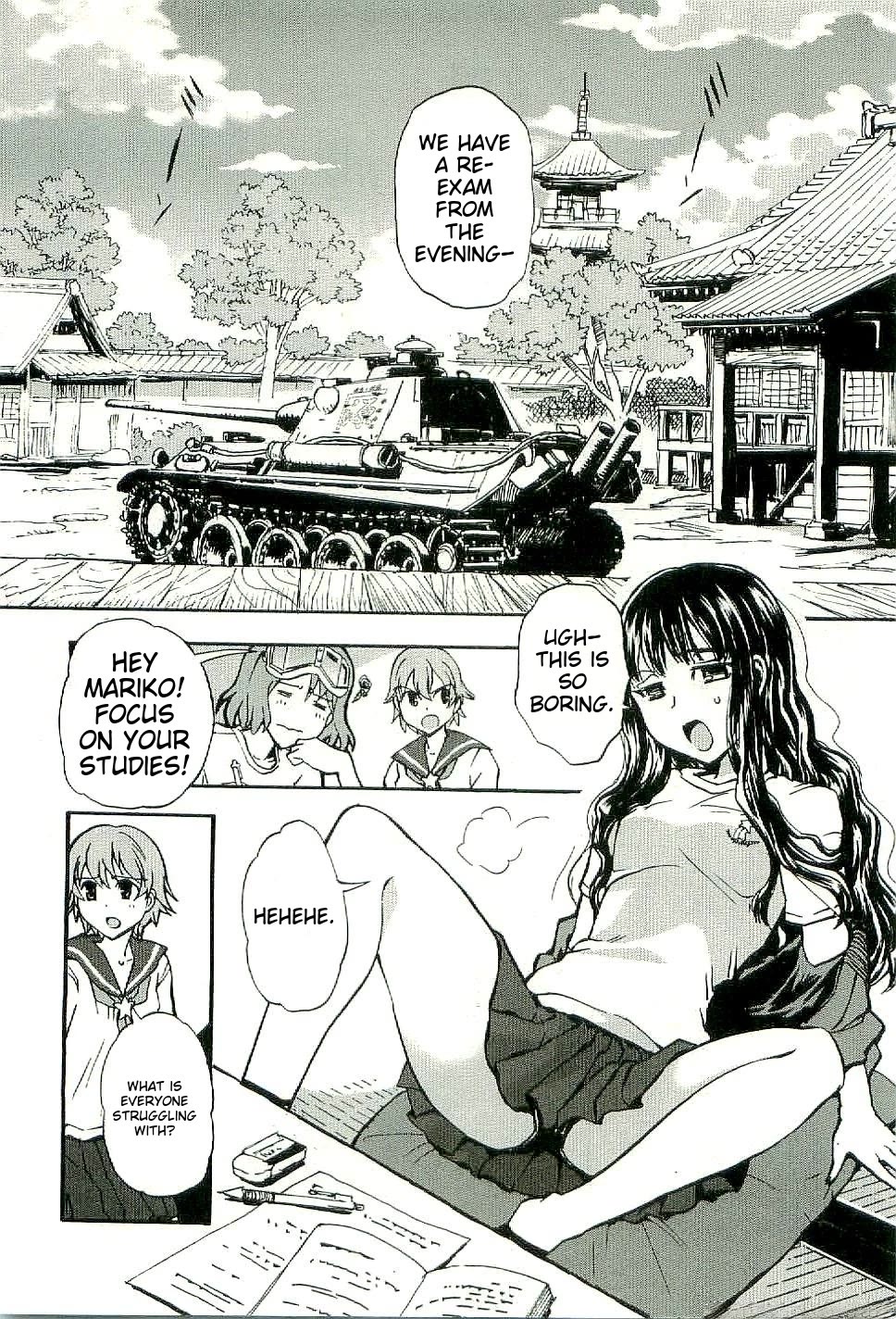 Sailor Fuku to Juusensha Chapter 28 page 10 - Chapter 28: Study Hard! Baka to Test to Shoukanjuu!!
