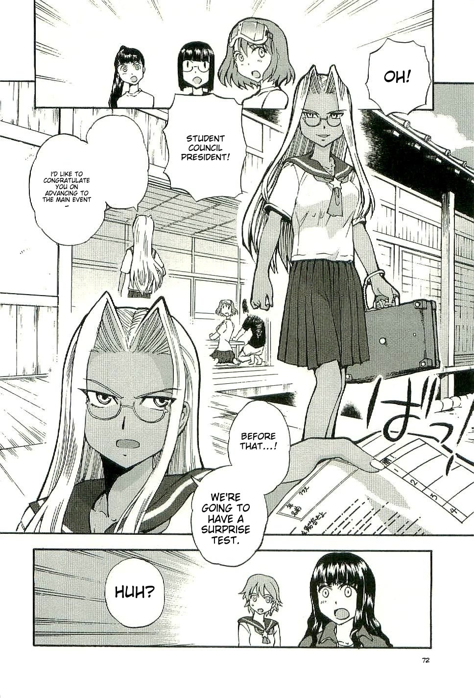 Sailor Fuku to Juusensha Chapter 28 page 6 - Chapter 28: Study Hard! Baka to Test to Shoukanjuu!!