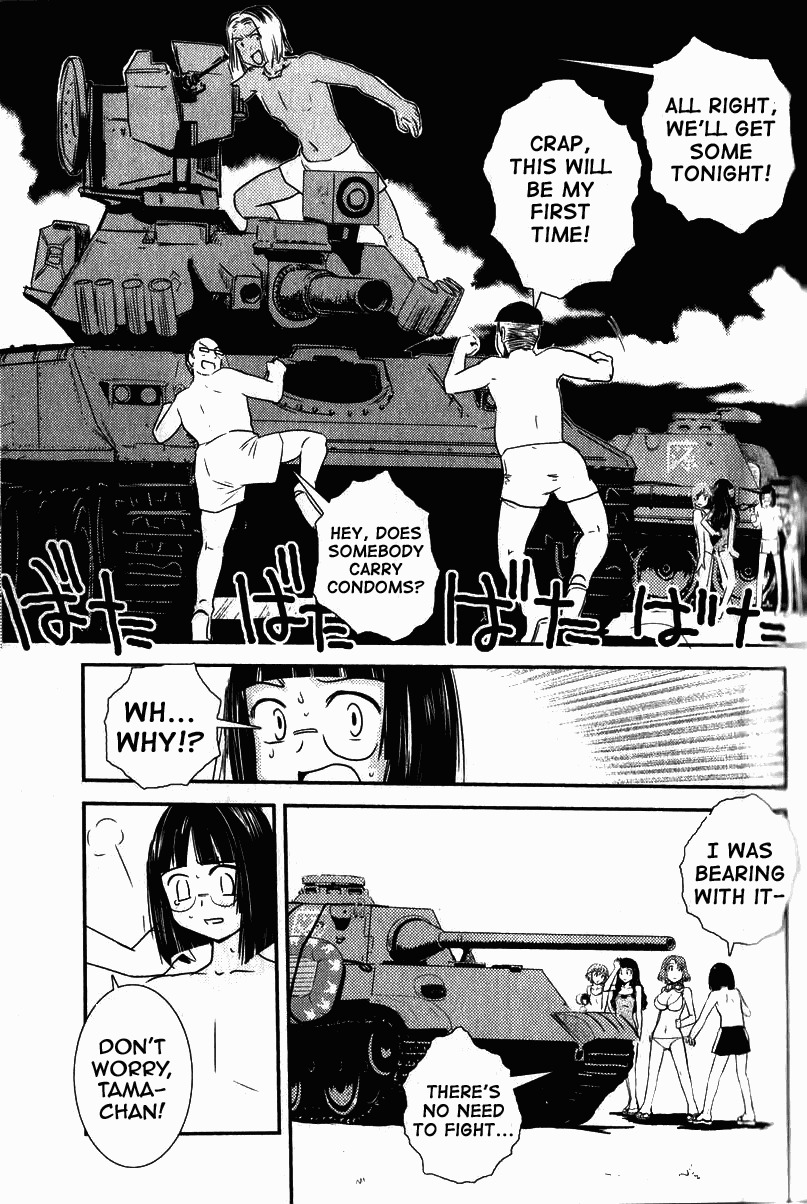 Sailor Fuku to Juusensha Chapter 3 page 20 - Chapter 3: Rescue! The Summery Beach and Dan Hoshino