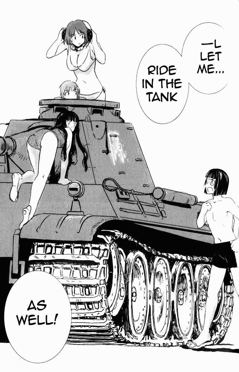 Sailor Fuku to Juusensha Chapter 3 page 22 - Chapter 3: Rescue! The Summery Beach and Dan Hoshino