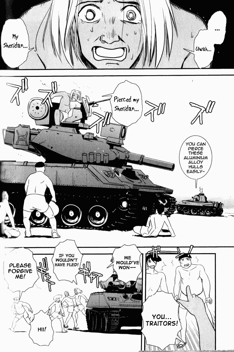 Sailor Fuku to Juusensha Chapter 3 page 36 - Chapter 3: Rescue! The Summery Beach and Dan Hoshino